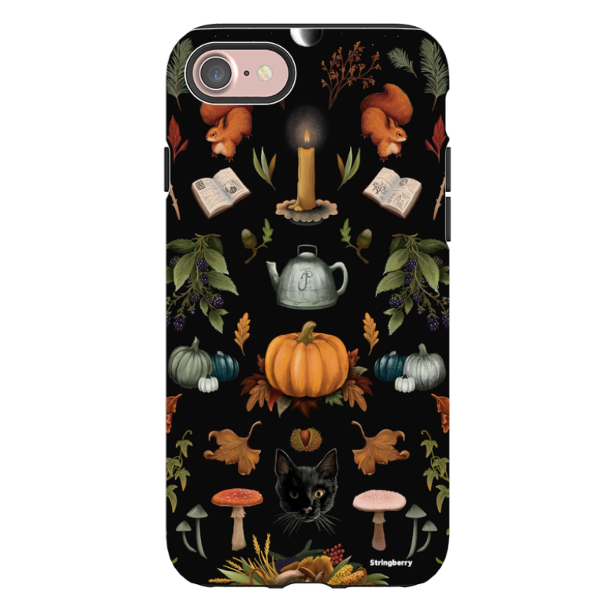 iPhone Tough Case - Autumn Pattern II By Anna Stead