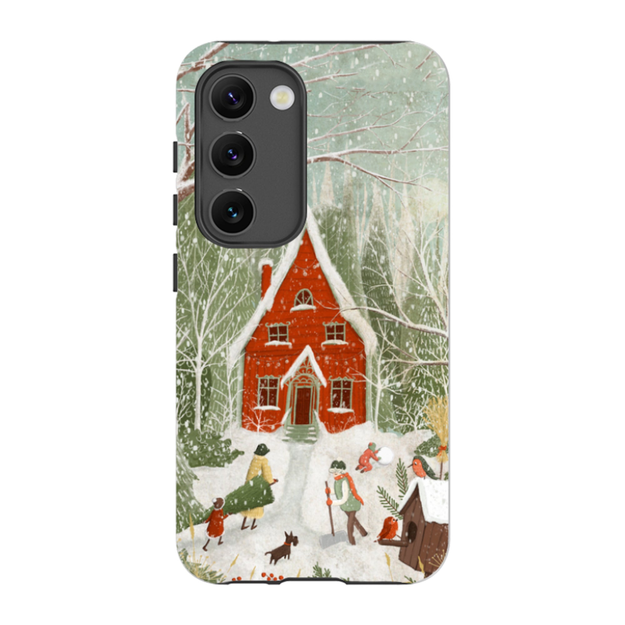Samsung Tough Case - Christmas Garden Day By Maja Lindberg