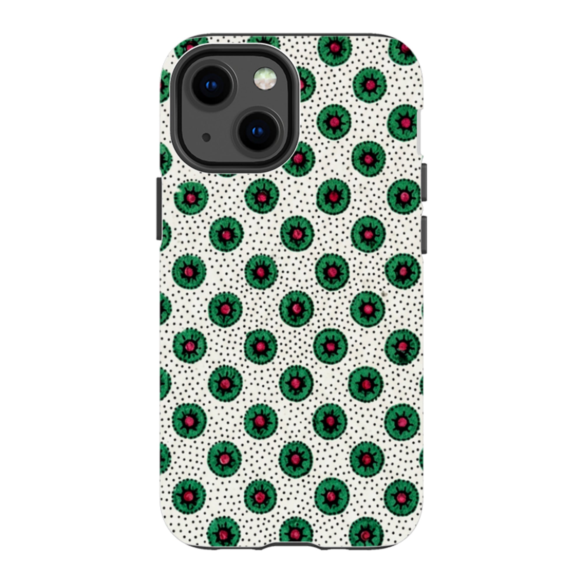 iPhone Tough Case - Green Medallion