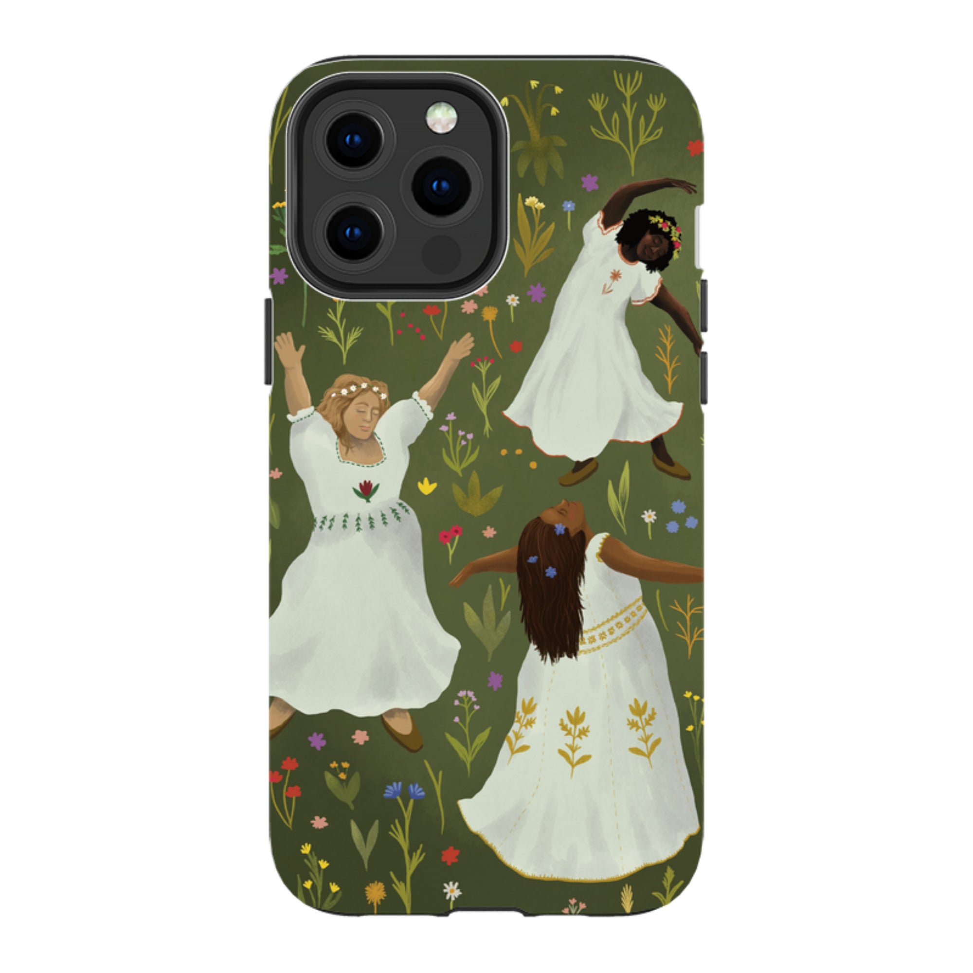 iPhone Tough Case - Folk Dance By Anna Stead