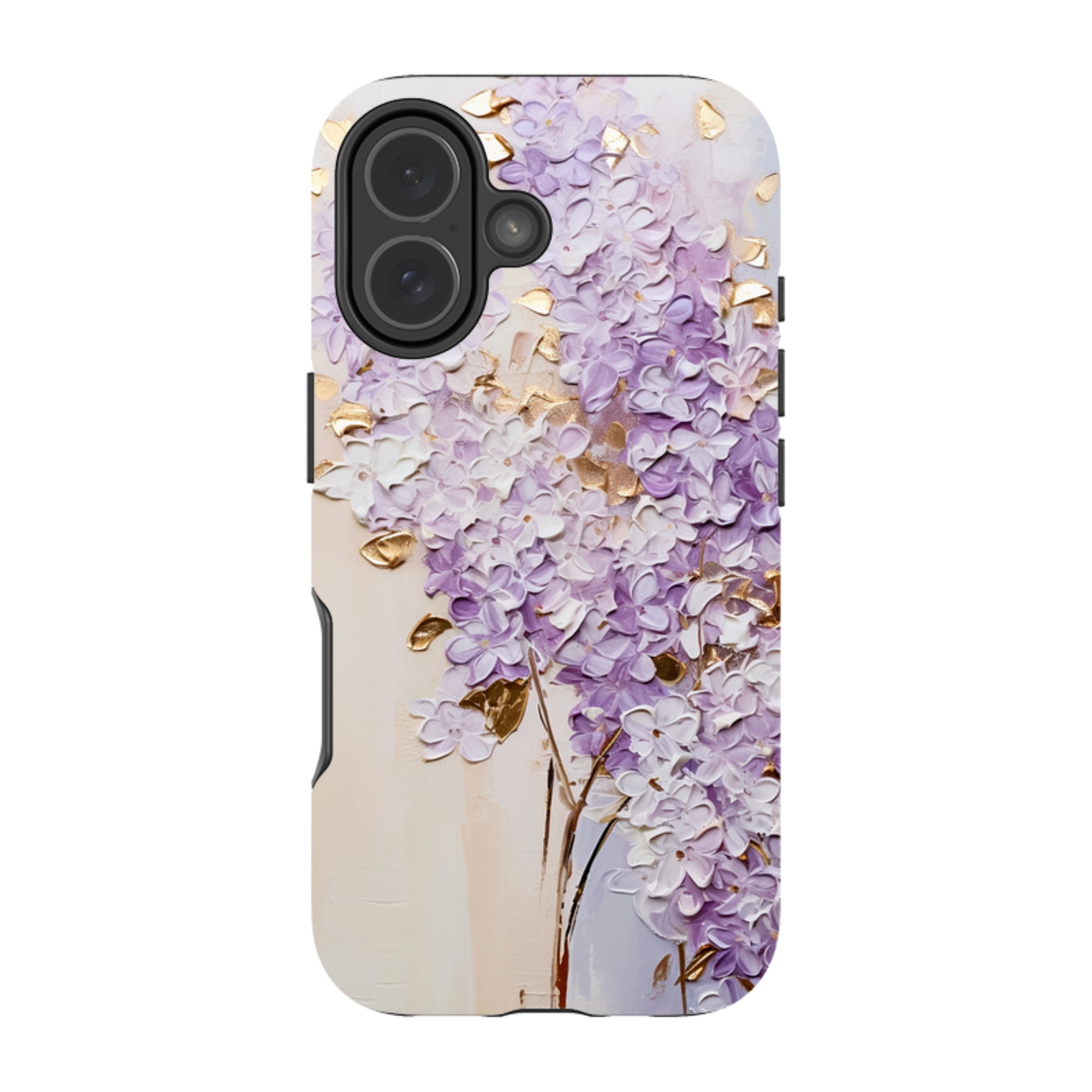 iPhone Tough Case - Purple Floral
