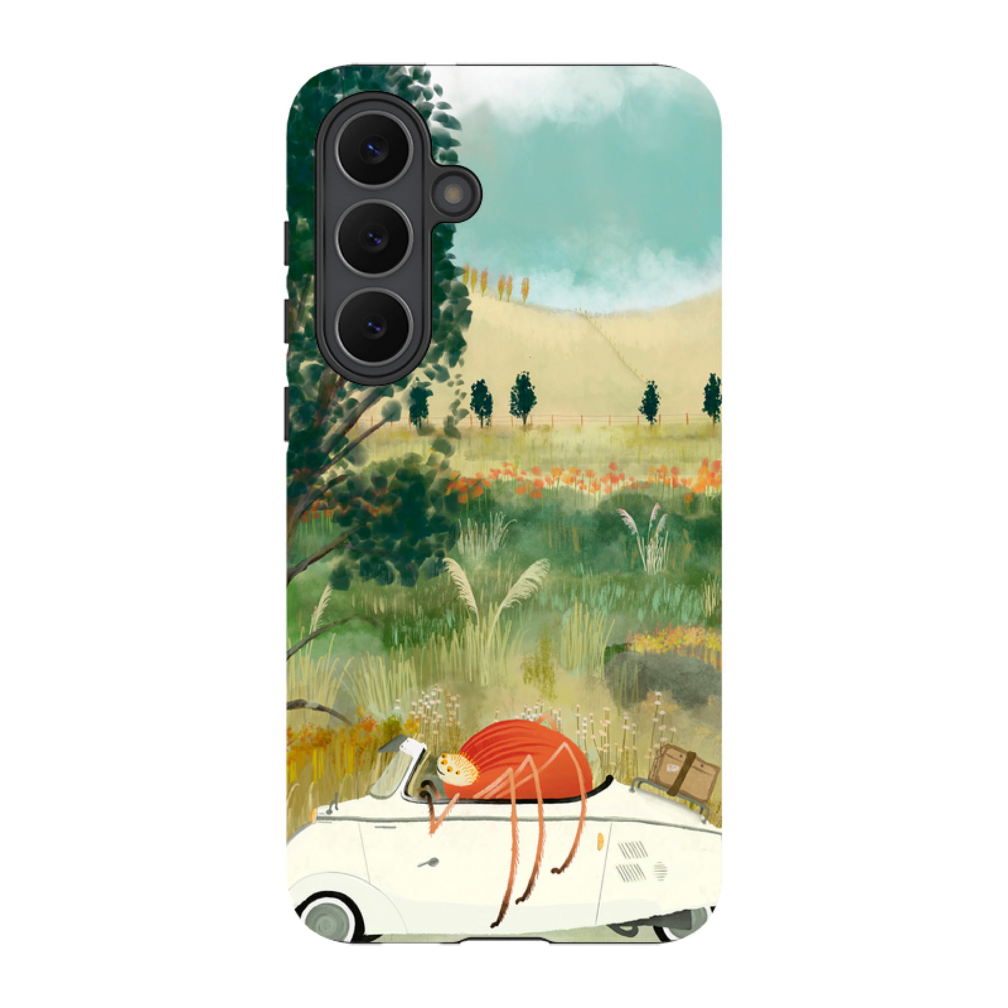 Samsung Tough Case - Happy Travels By Katherine Quinn