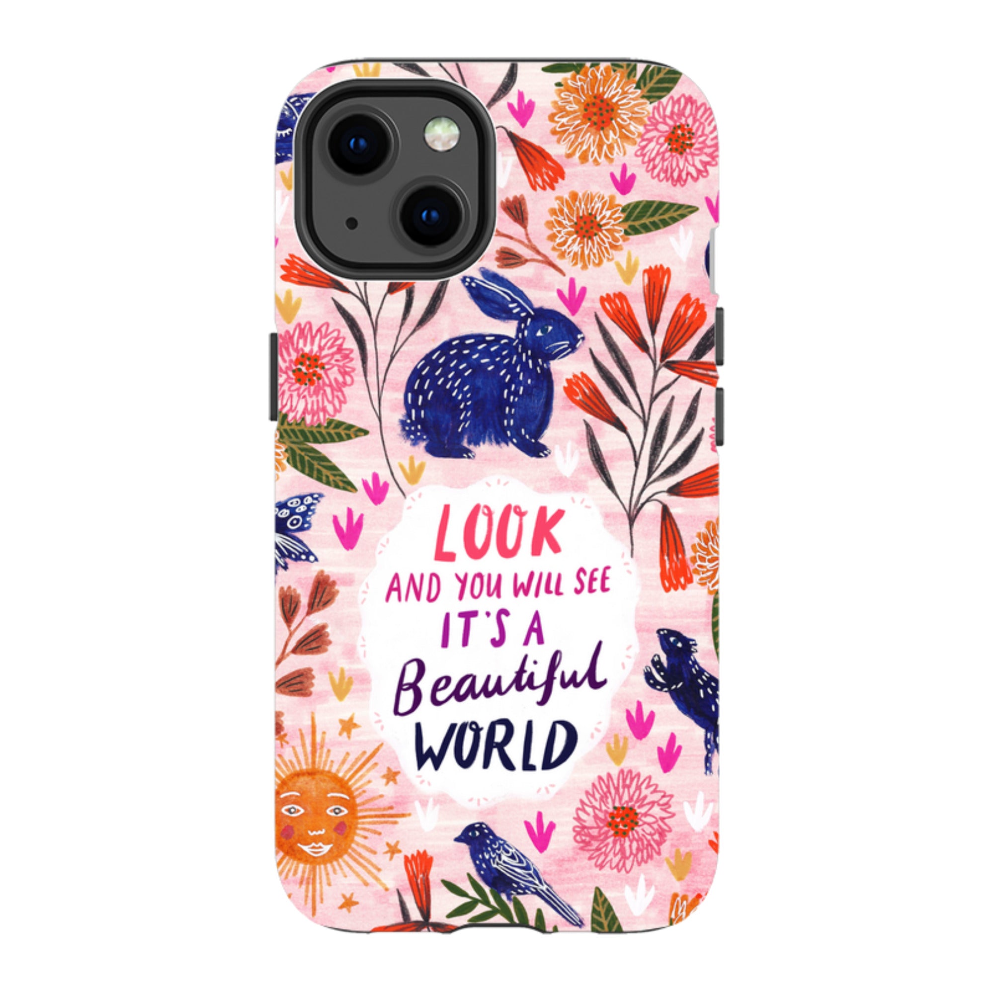 iPhone Tough Case - Beautiful World By Lee Foster Wilson