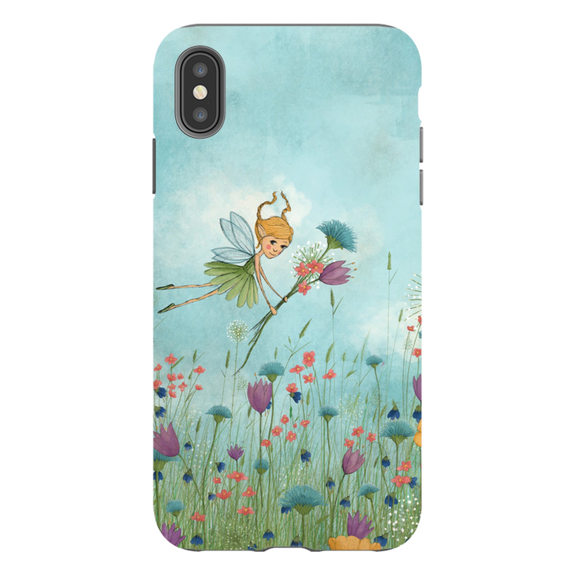 iPhone Tough Case - Flower Fairy By Maja Lindberg