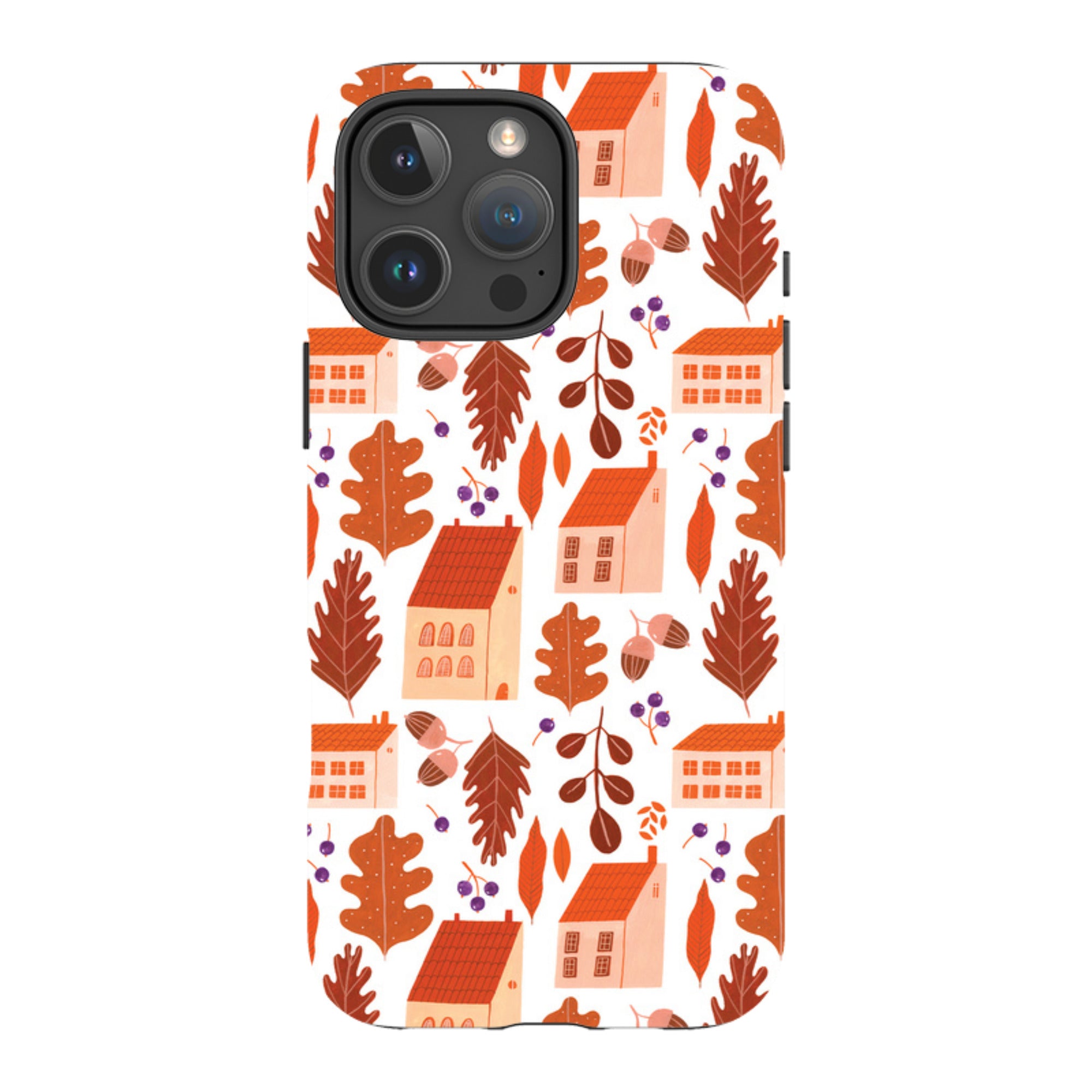 iPhone MagSafe Tough Case -  Autumn Pattern By Madalina Andronic