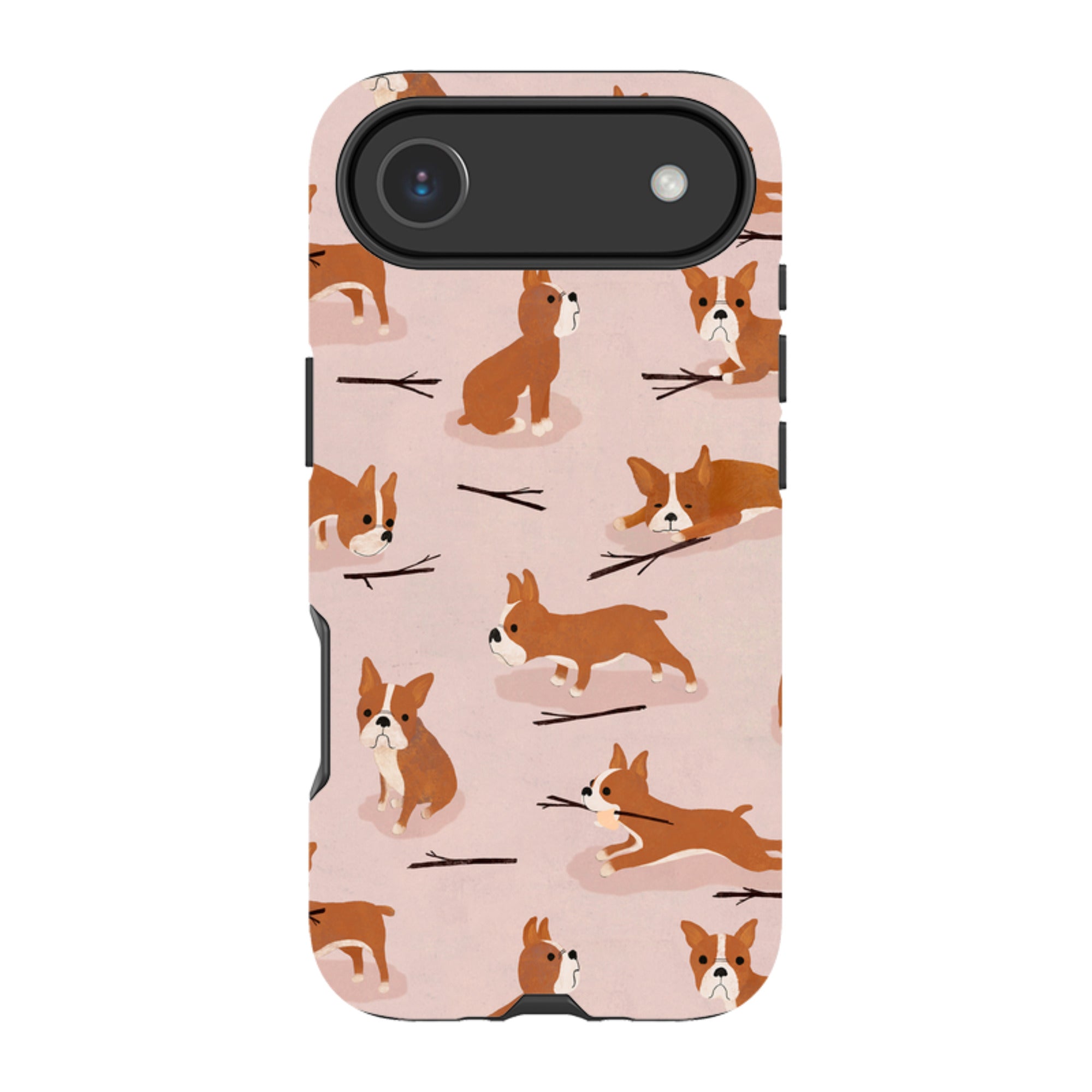 iPhone MagSafe Tough Case -  Boston Terrier By Katherine Quinn