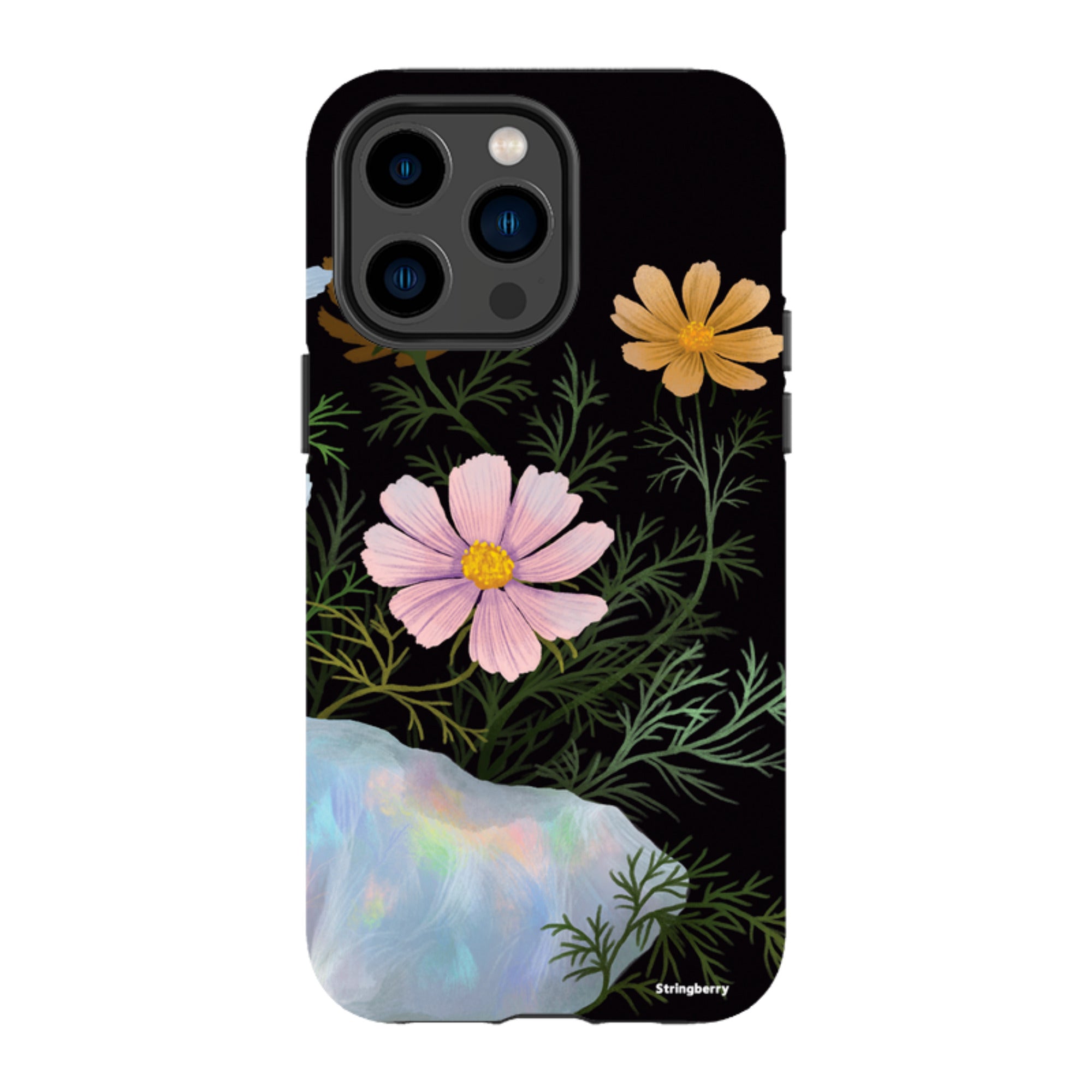 iPhone MagSafe Tough Case - Opal and Cosmos By Anna Stead