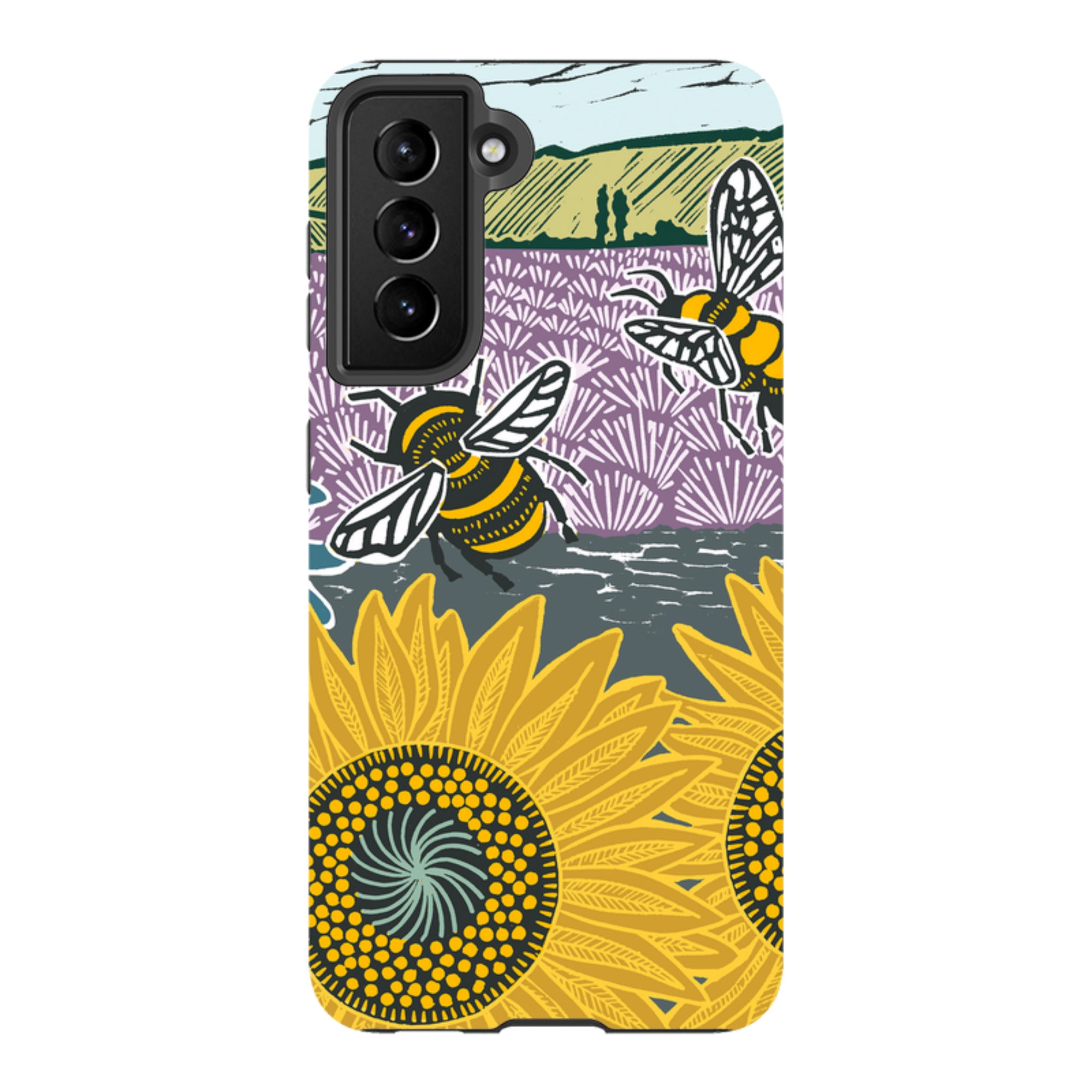 Samsung Tough Case - Bees And Sunflower By Kate Heiss