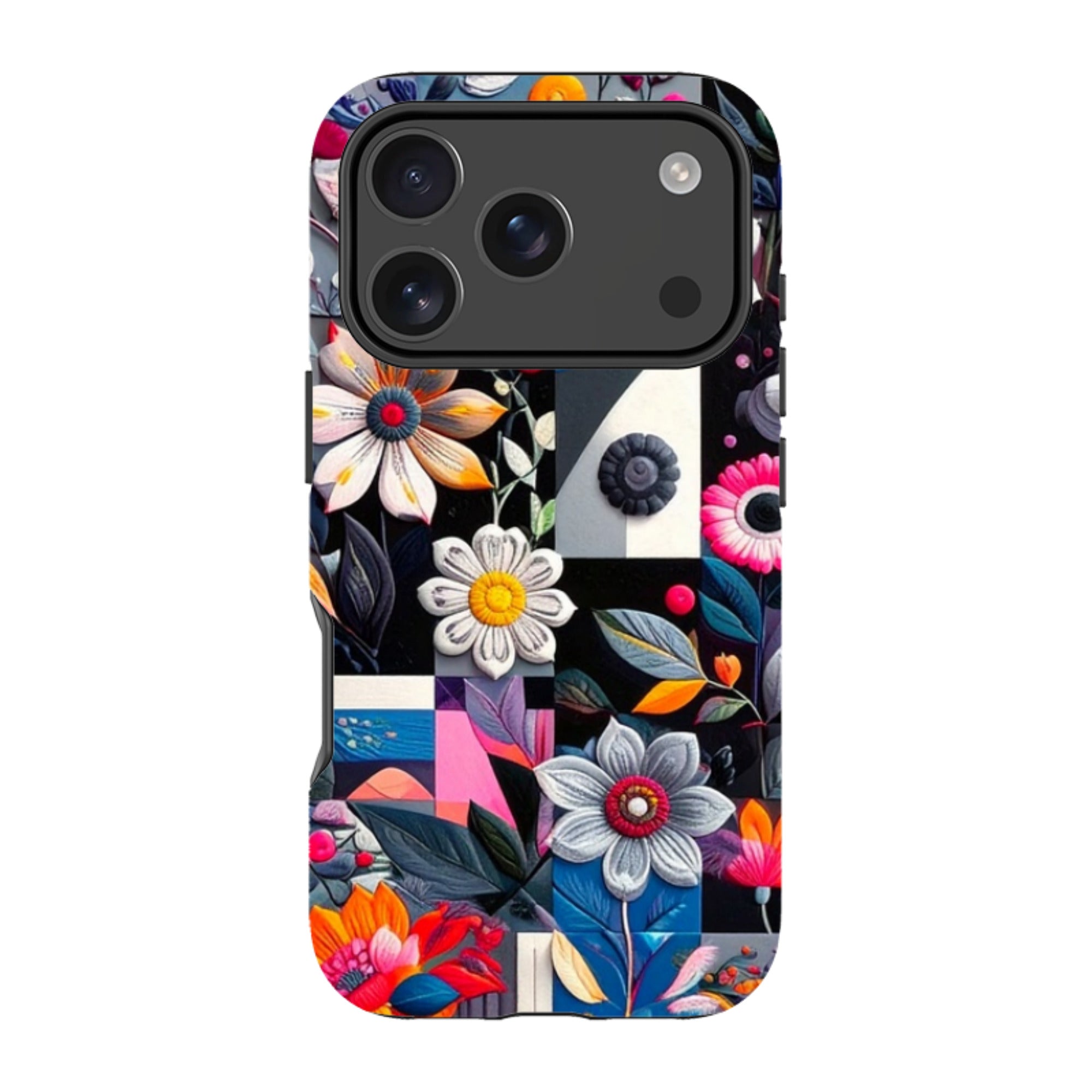 iPhone MagSafe Tough Case - Summer Petal Garden
