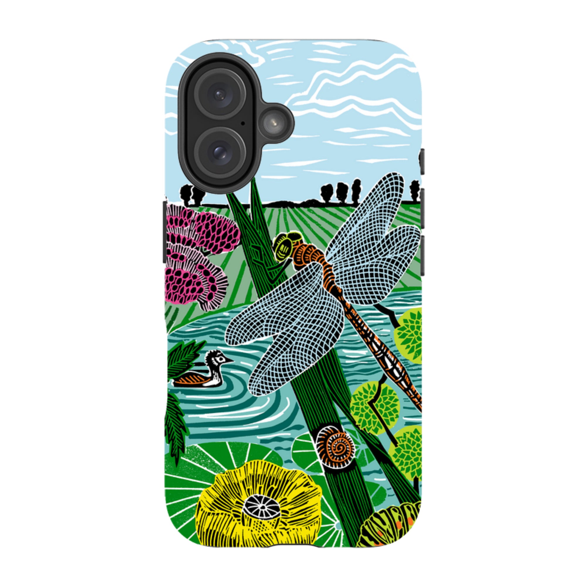 iPhone Tough Case - Pond By Kate Heiss