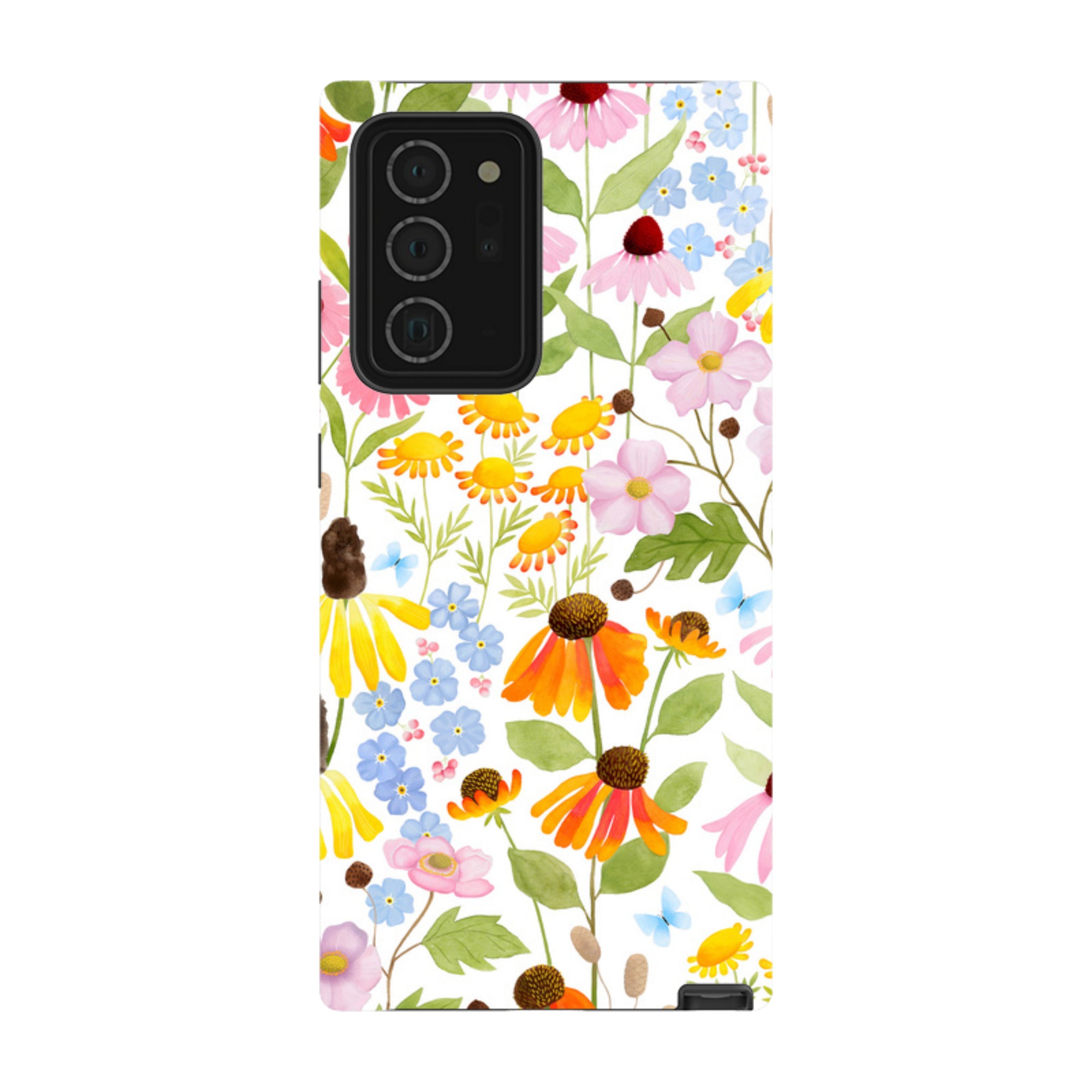Samsung Tough Case - Wildflower Pattern By Bex Parkin
