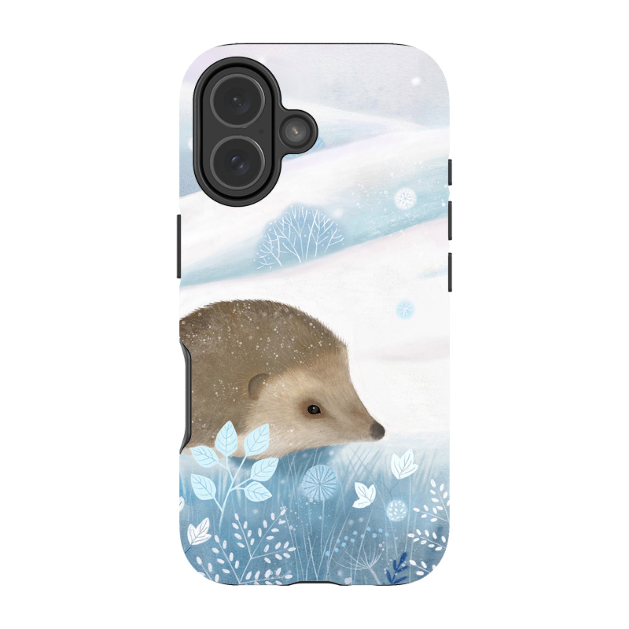 iPhone MagSafe Tough Case - Winter Hedgehog By Bex Parkin