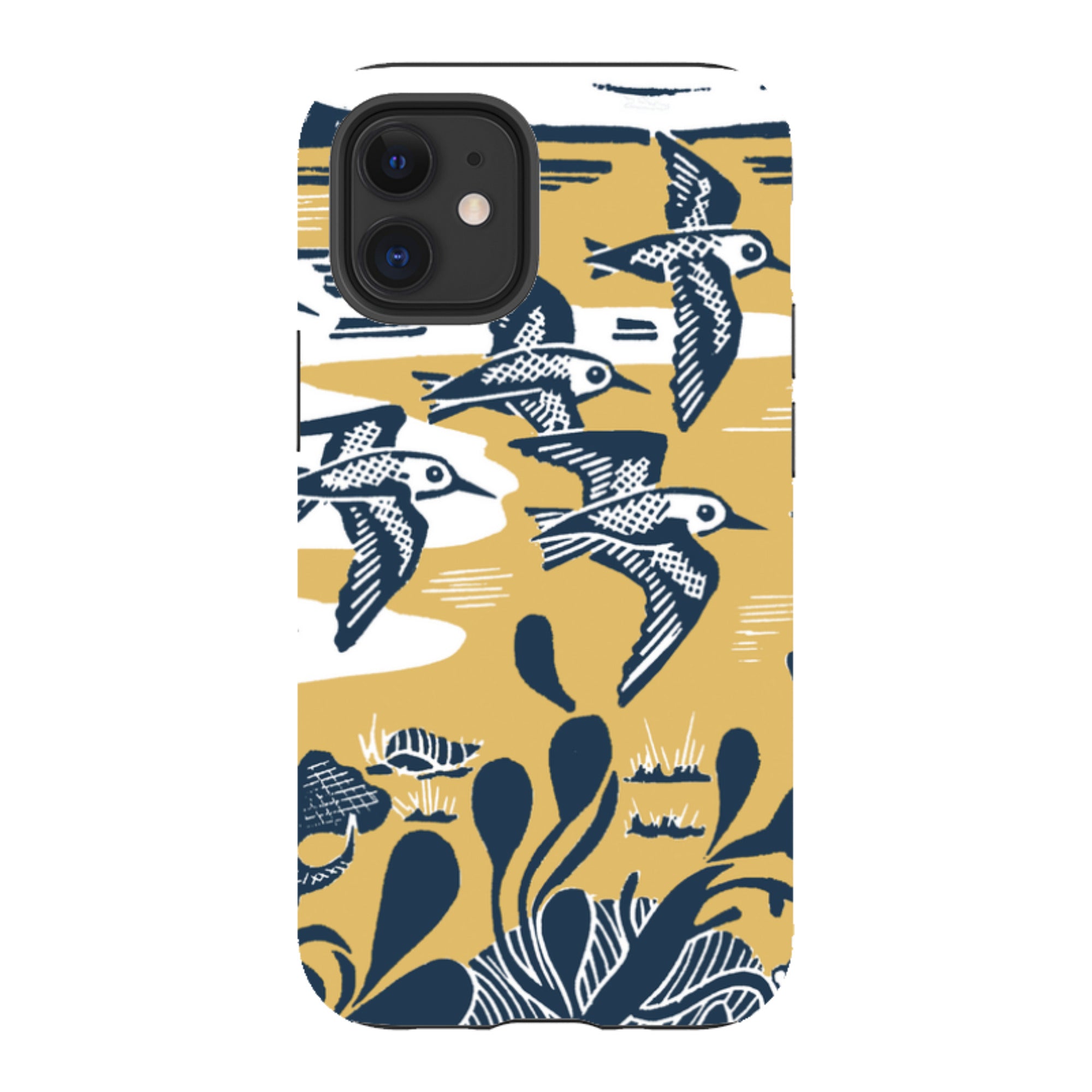 iPhone Tough Case - Sanderlings At The Shore By Kate Heiss