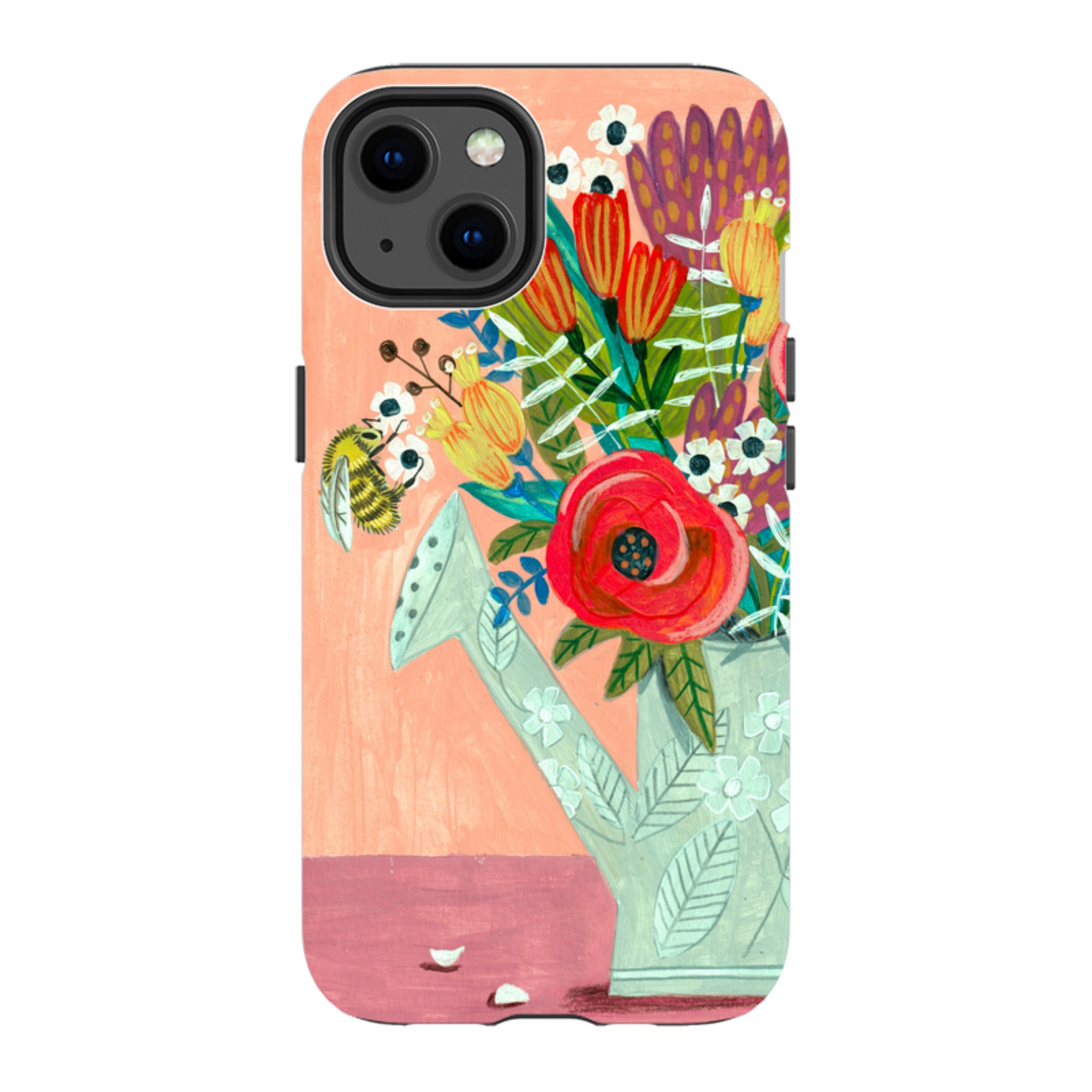 iPhone Tough Case - Watering Can By Caroline Bonne Muller