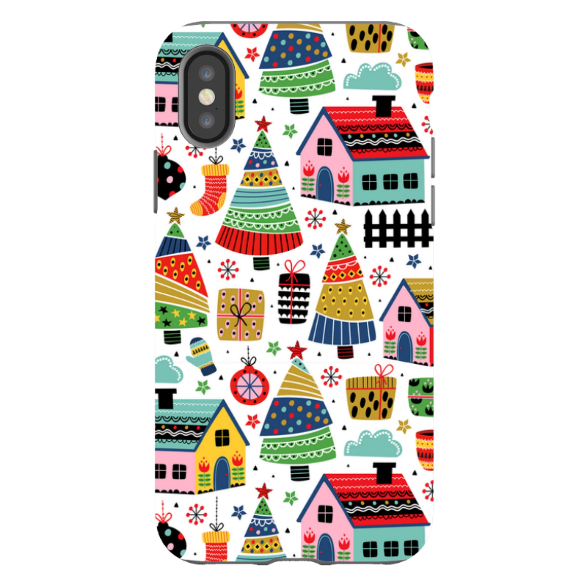 iPhone Tough Case - Scandi Xmas