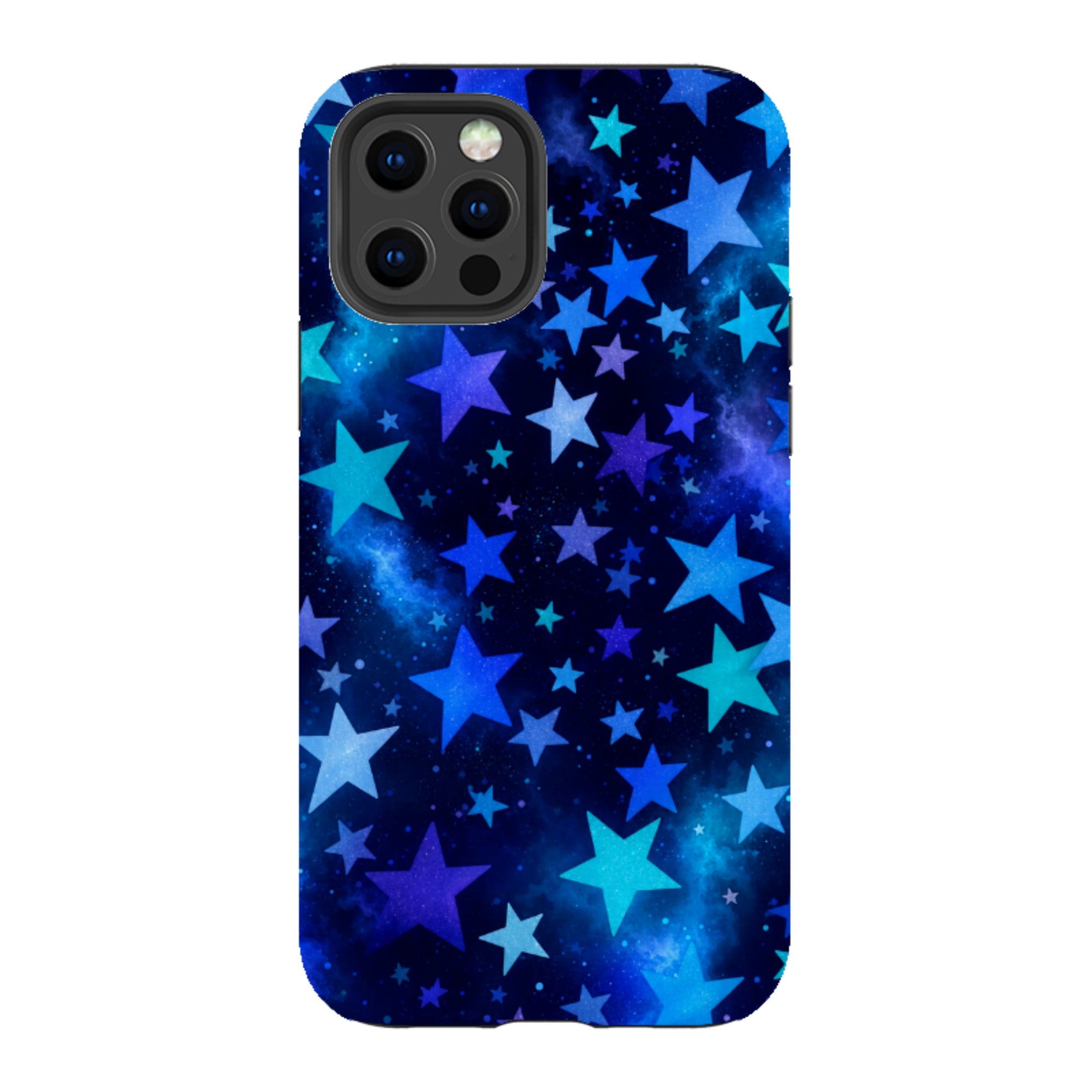 iPhone Tough Case - Blue Galaxy Star