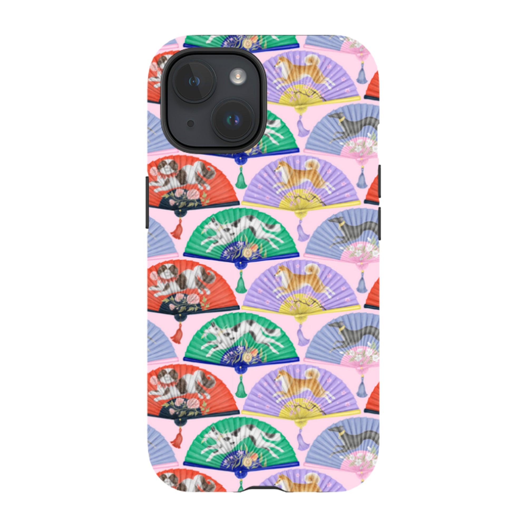 iPhone Tough Case - Dog Fan By Catherine Rowe