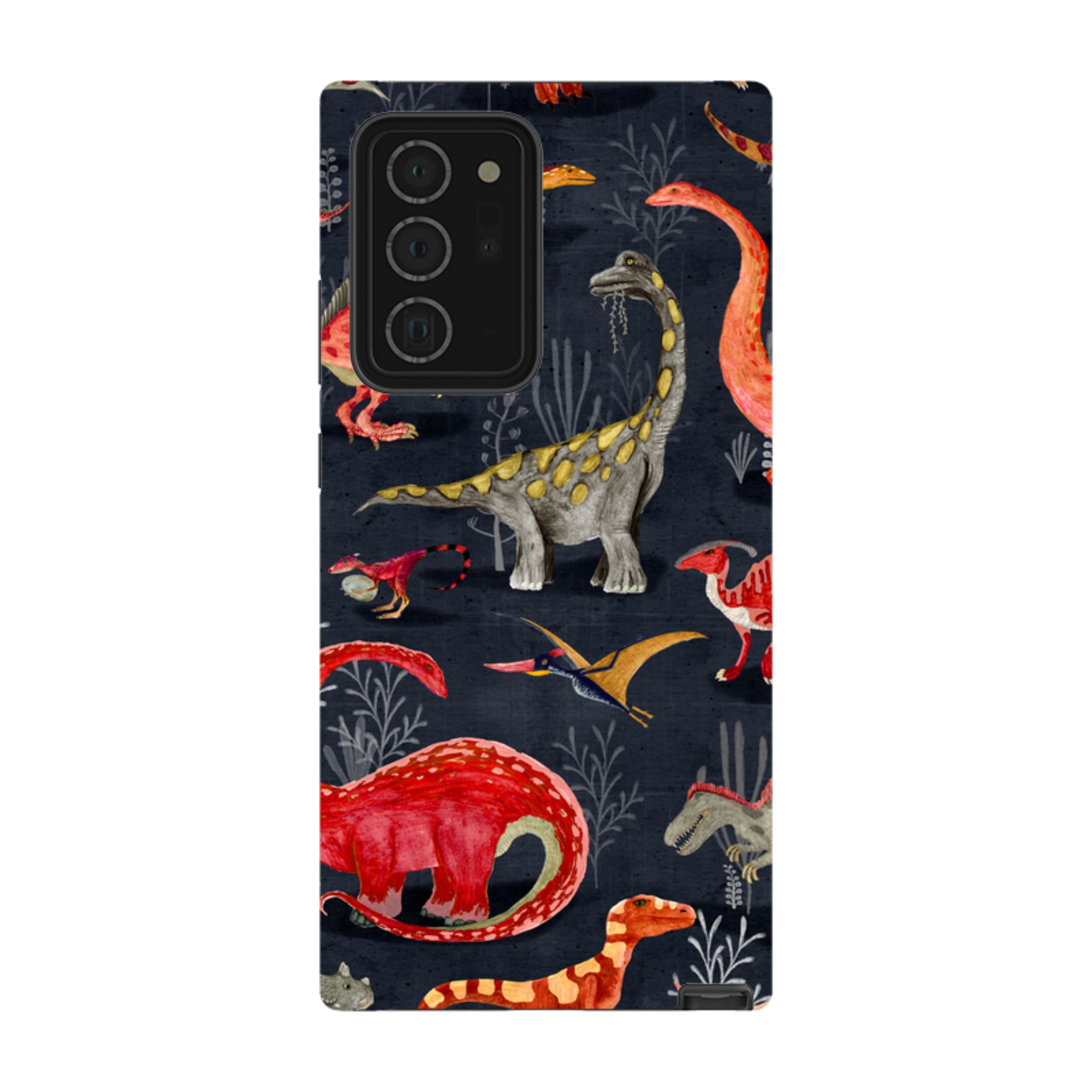 Samsung Tough Case - Parisian Dinosaurs By Katherine Quinn