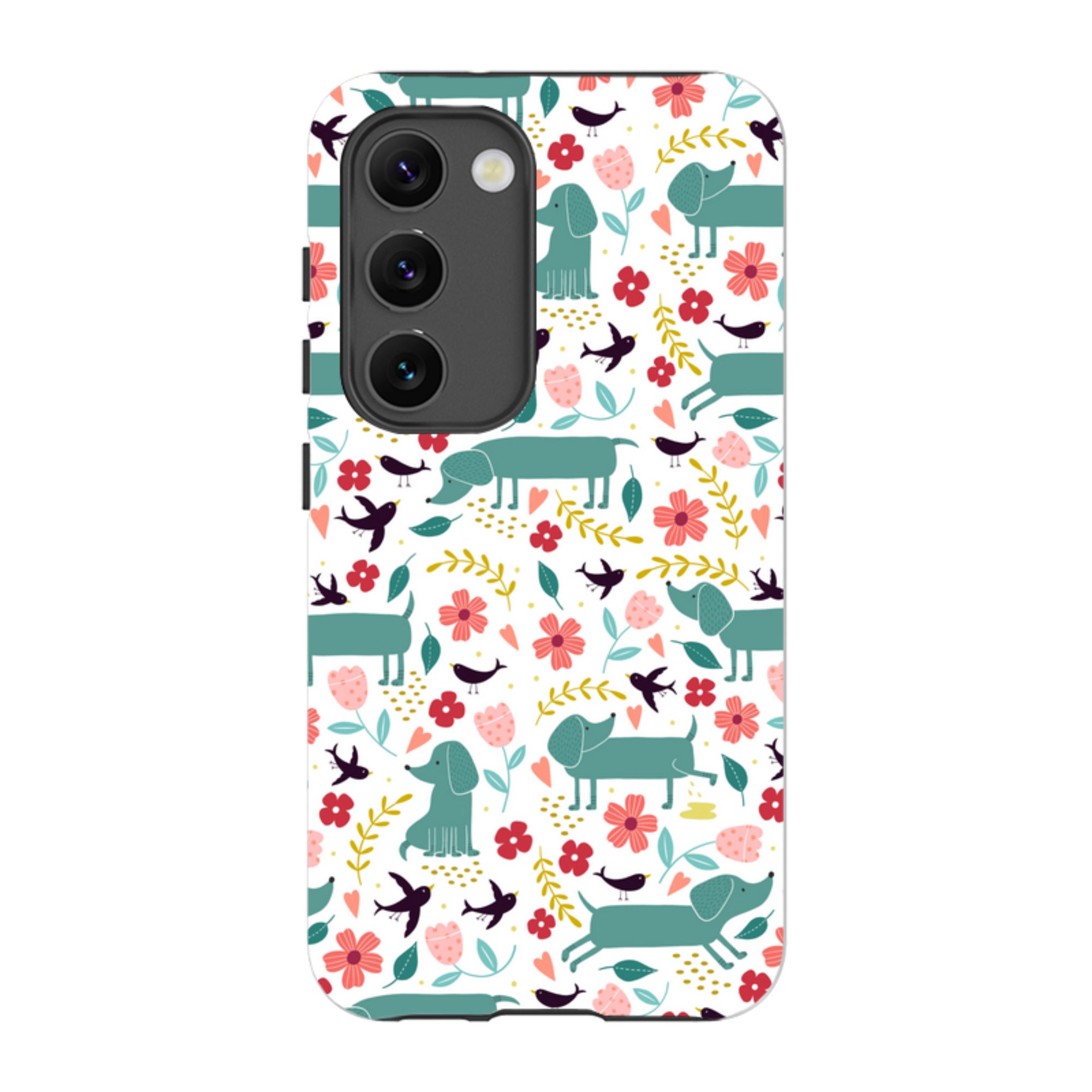 Samsung Tough Case - Cheek Dachshunds By Suzy Taylor