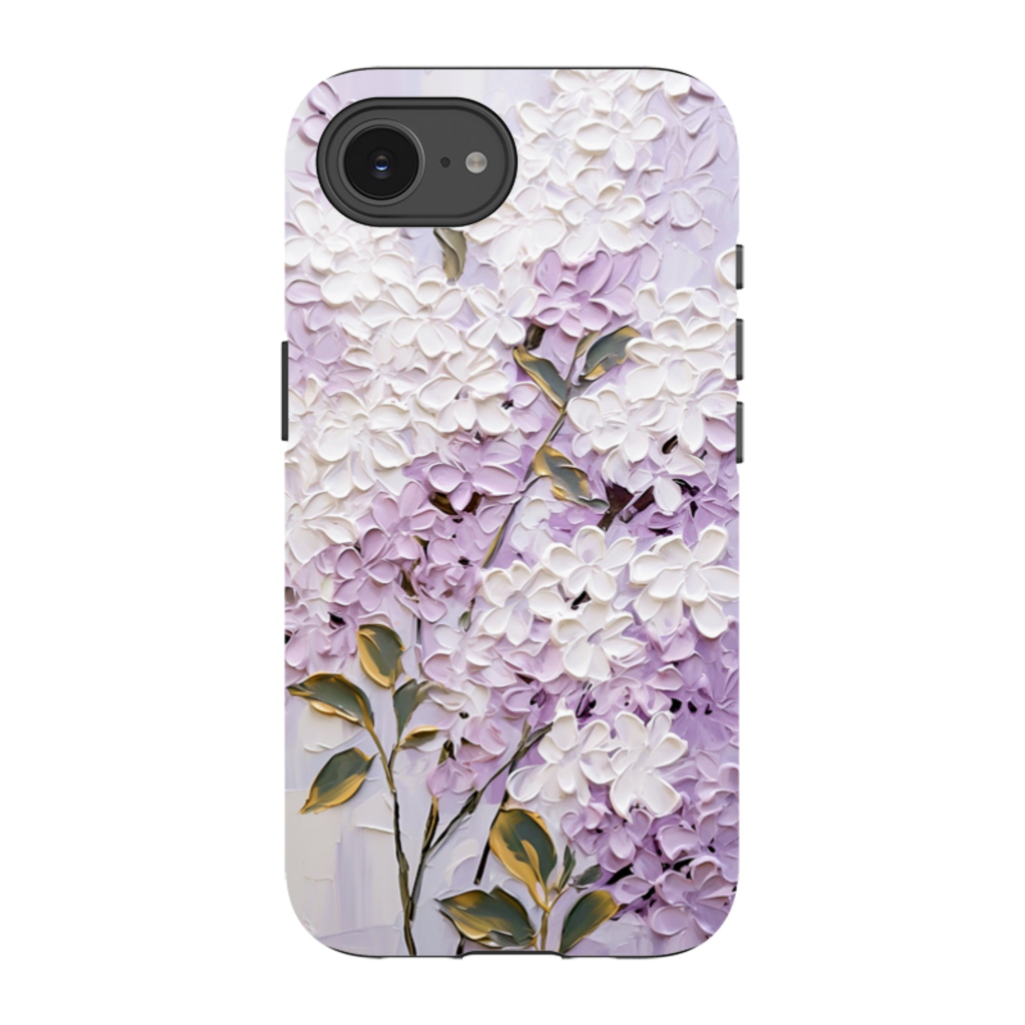 iPhone Tough Case - Purple Floral II