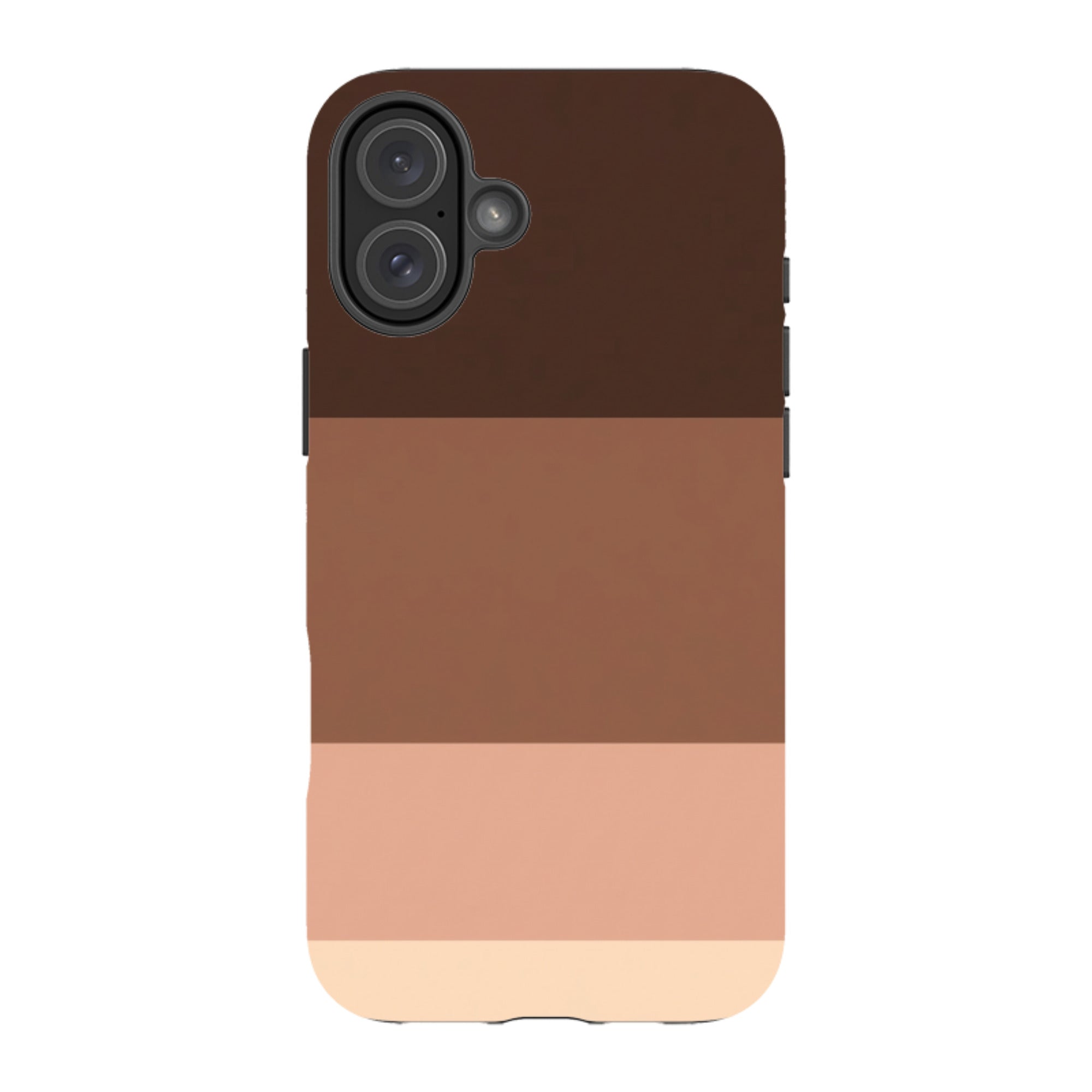 iPhone Tough Case - Brown Gradient