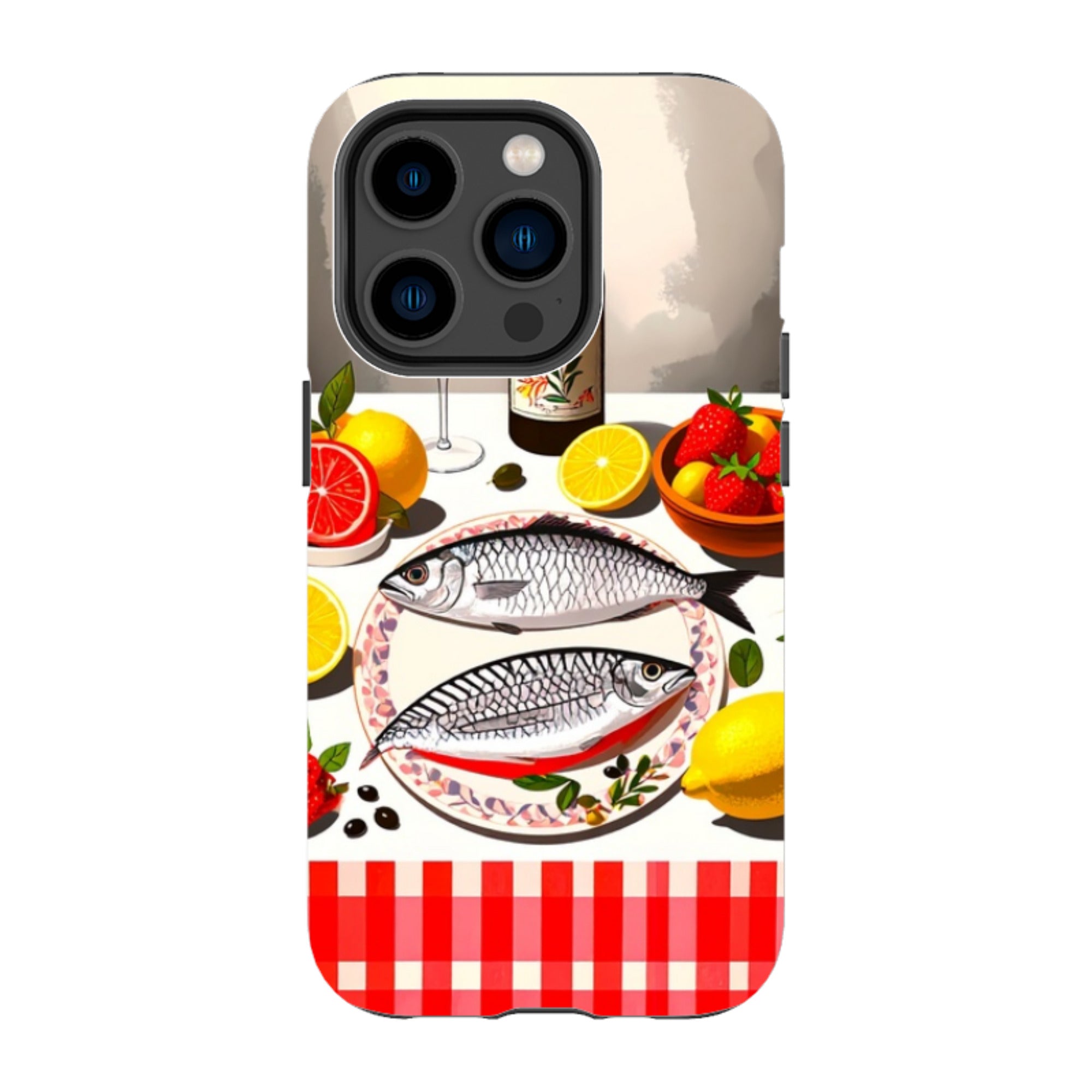 iPhone MagSafe Tough Case - Plates Of Sardines