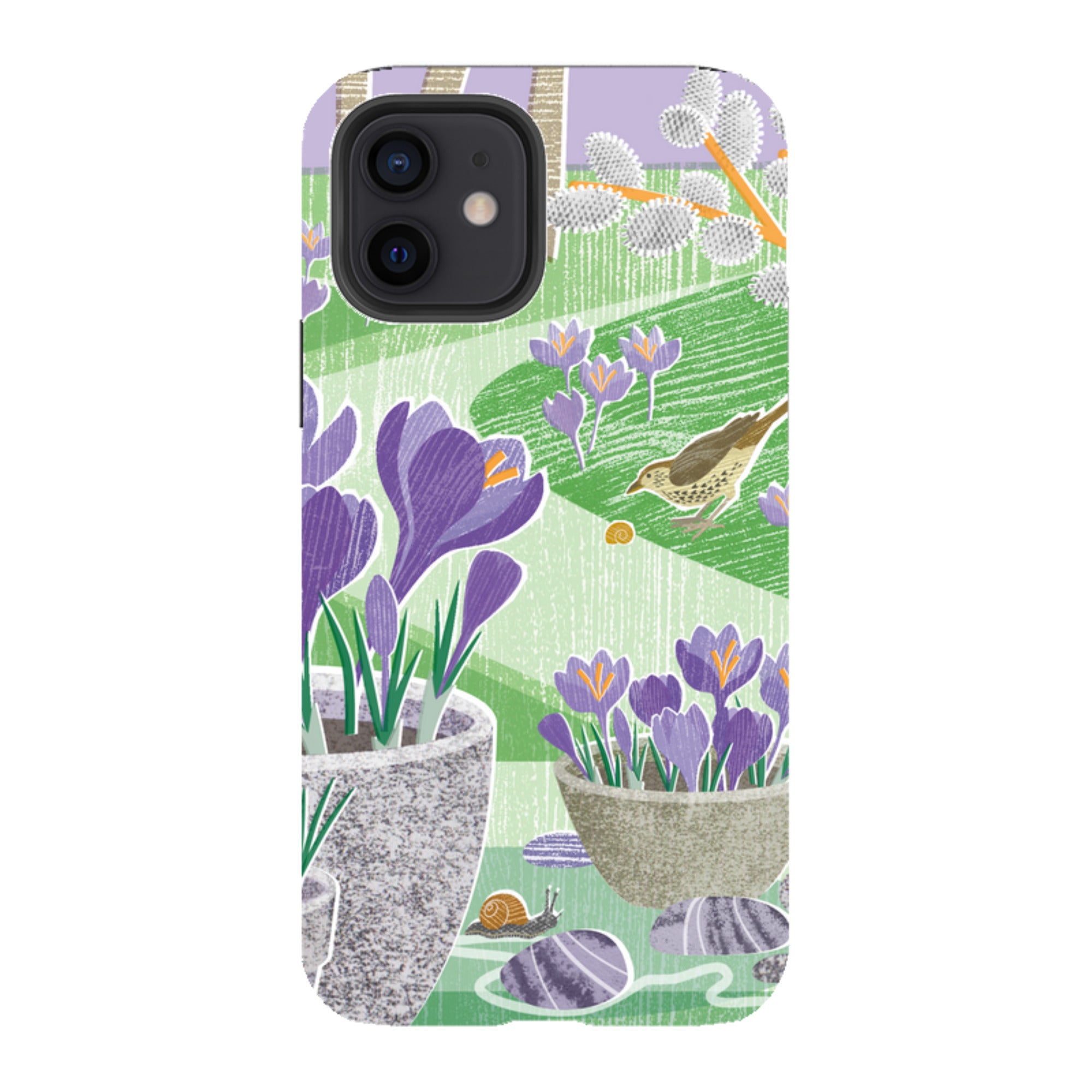 iPhone Tough Case - Crocus By Liane Payne