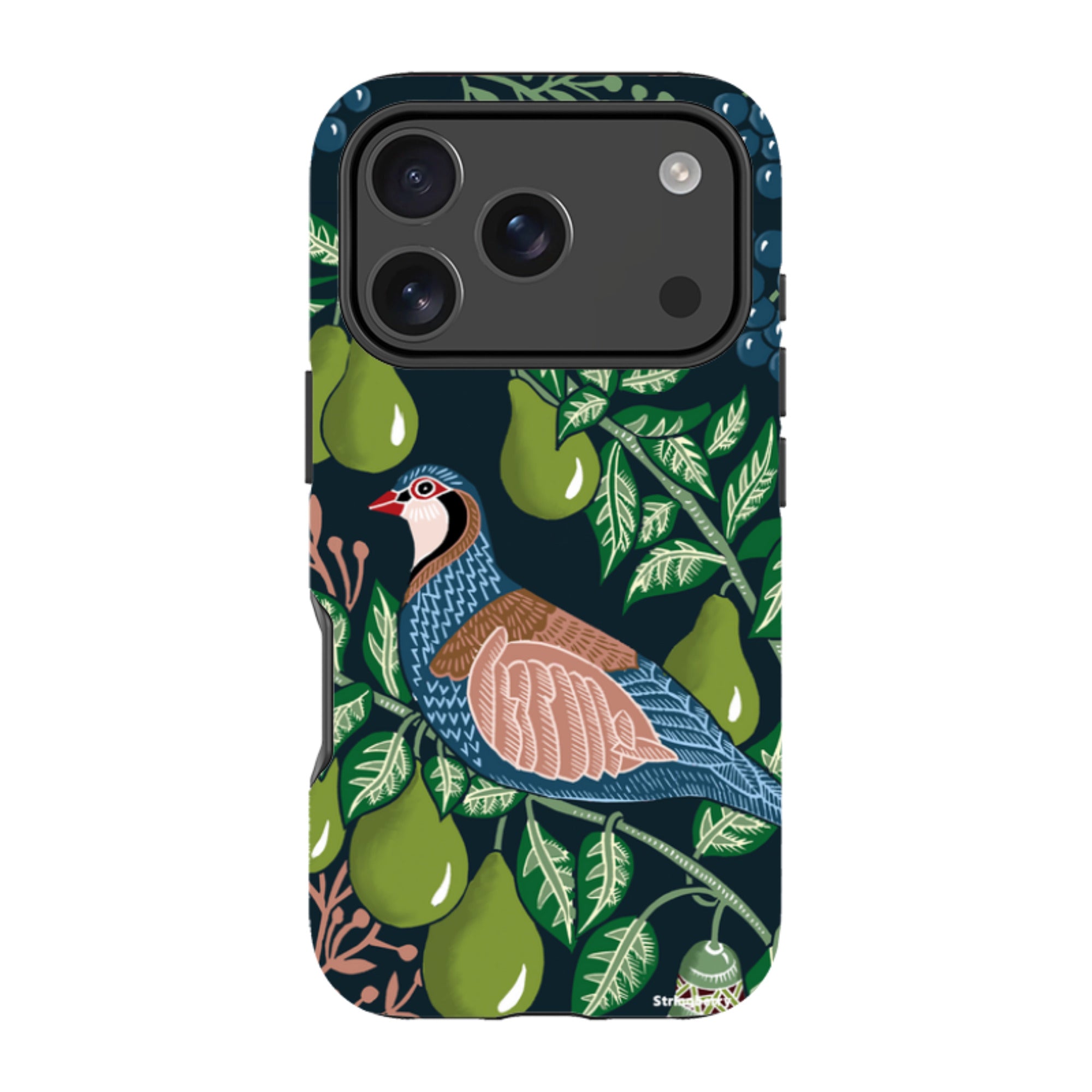 iPhone Tough Case - Partridge In Pear Tree By Kate Heiss