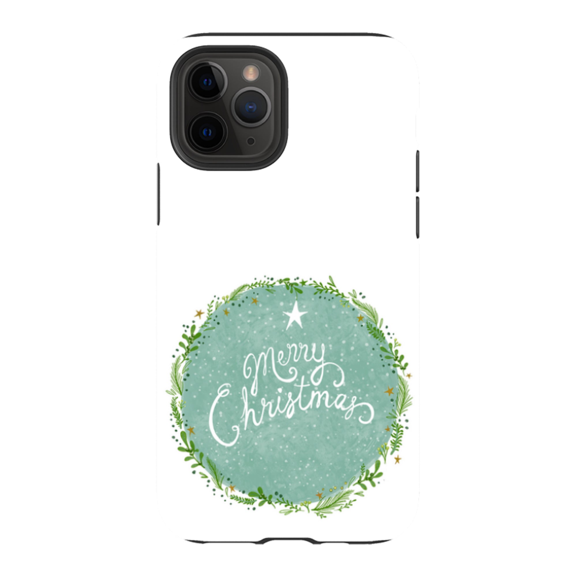 iPhone Tough Case - Merry Christmas By Katherine Quinn