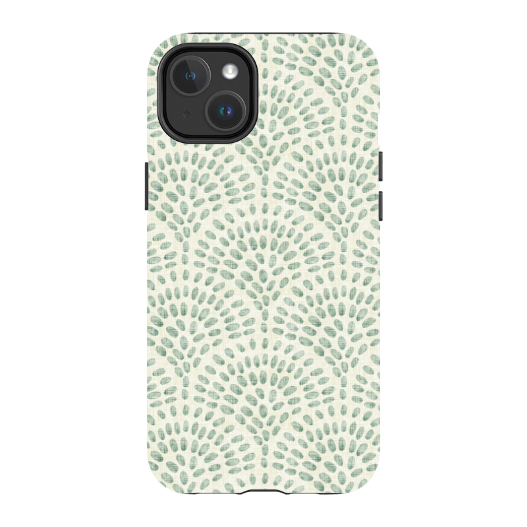 iPhone MagSafe Tough Case - Scallop - Sage By Katherine Quinn
