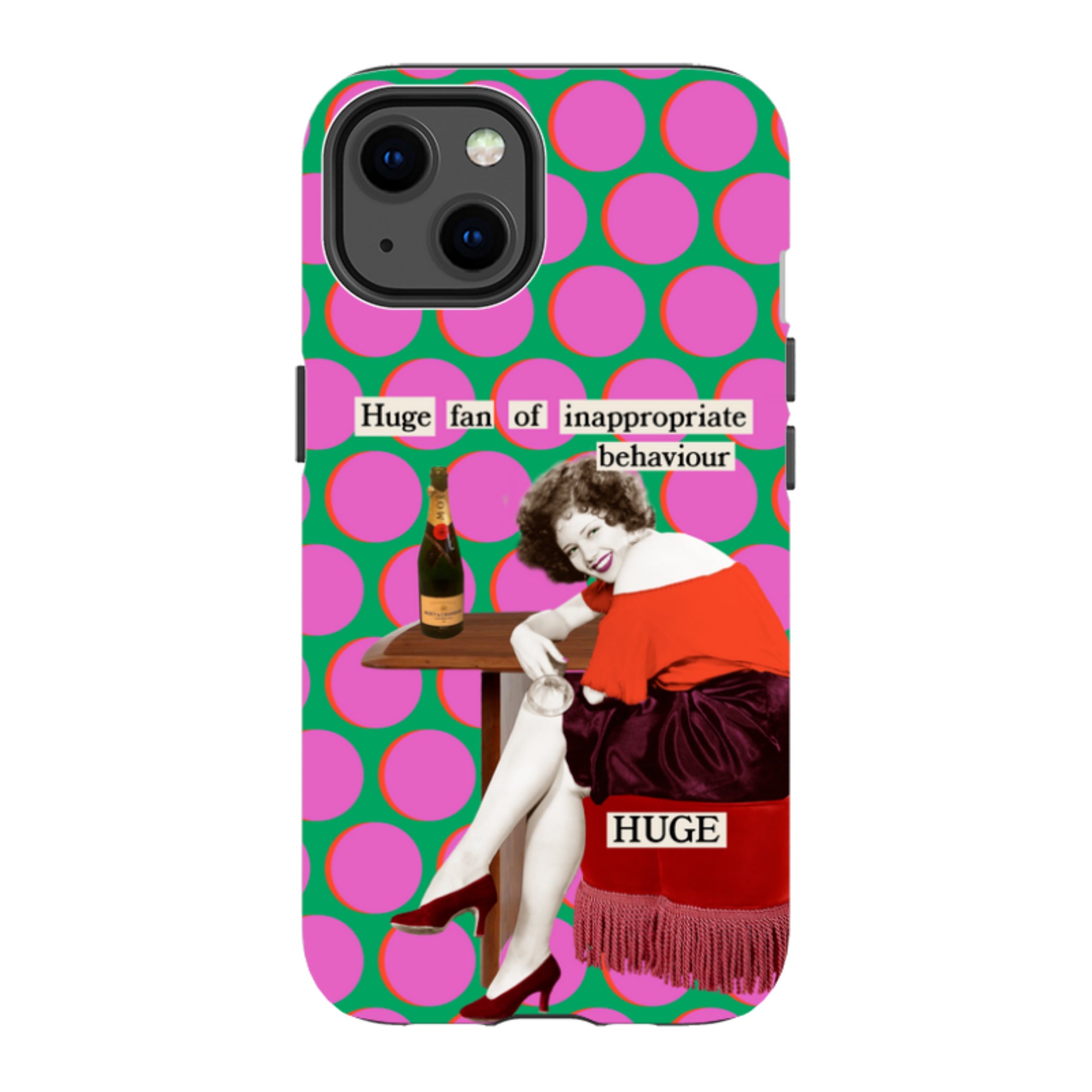 iPhone Tough Case - Inappropriate By Clare Jordan