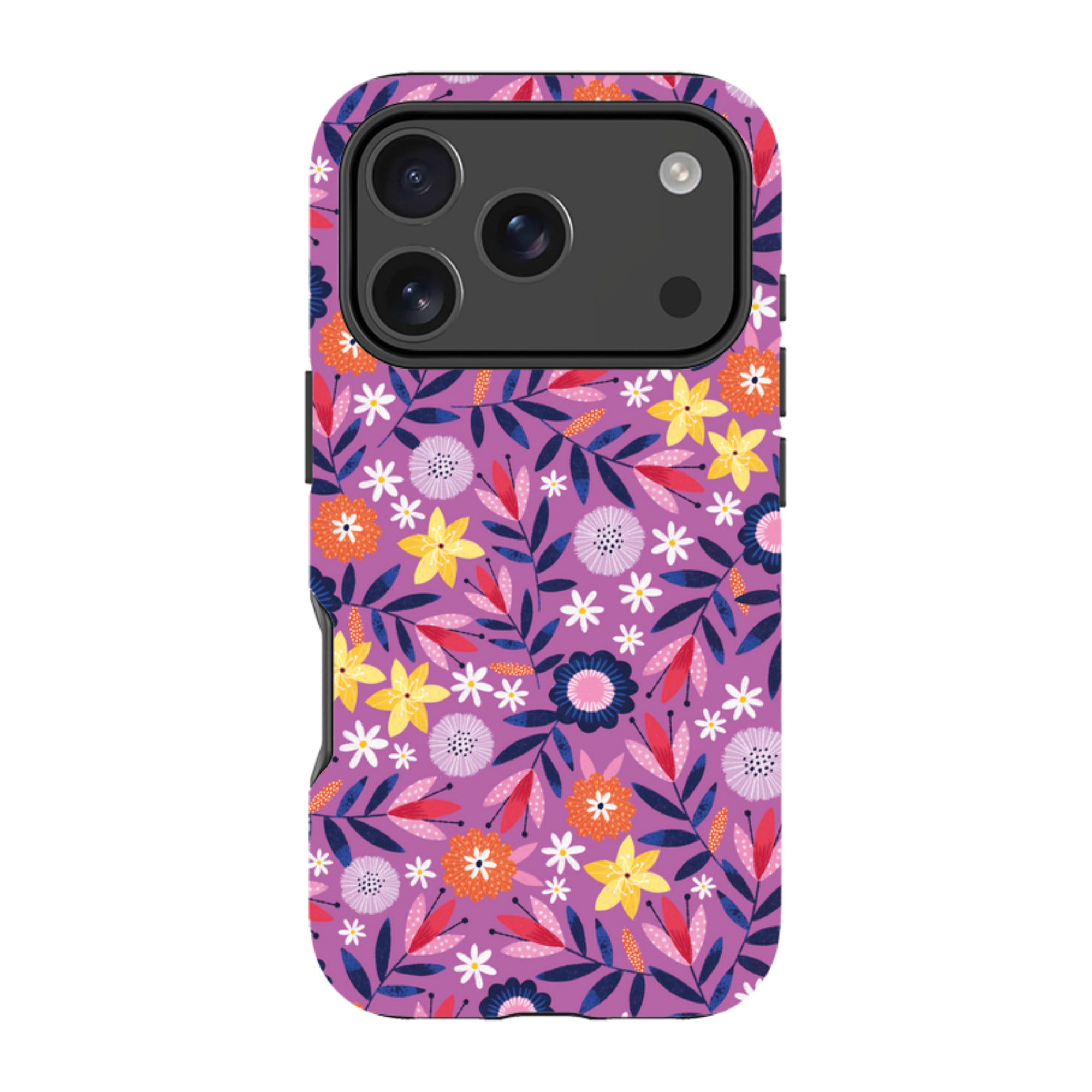 iPhone MagSafe Tough Case -  Scattered Flowers I By Ali Brookes
