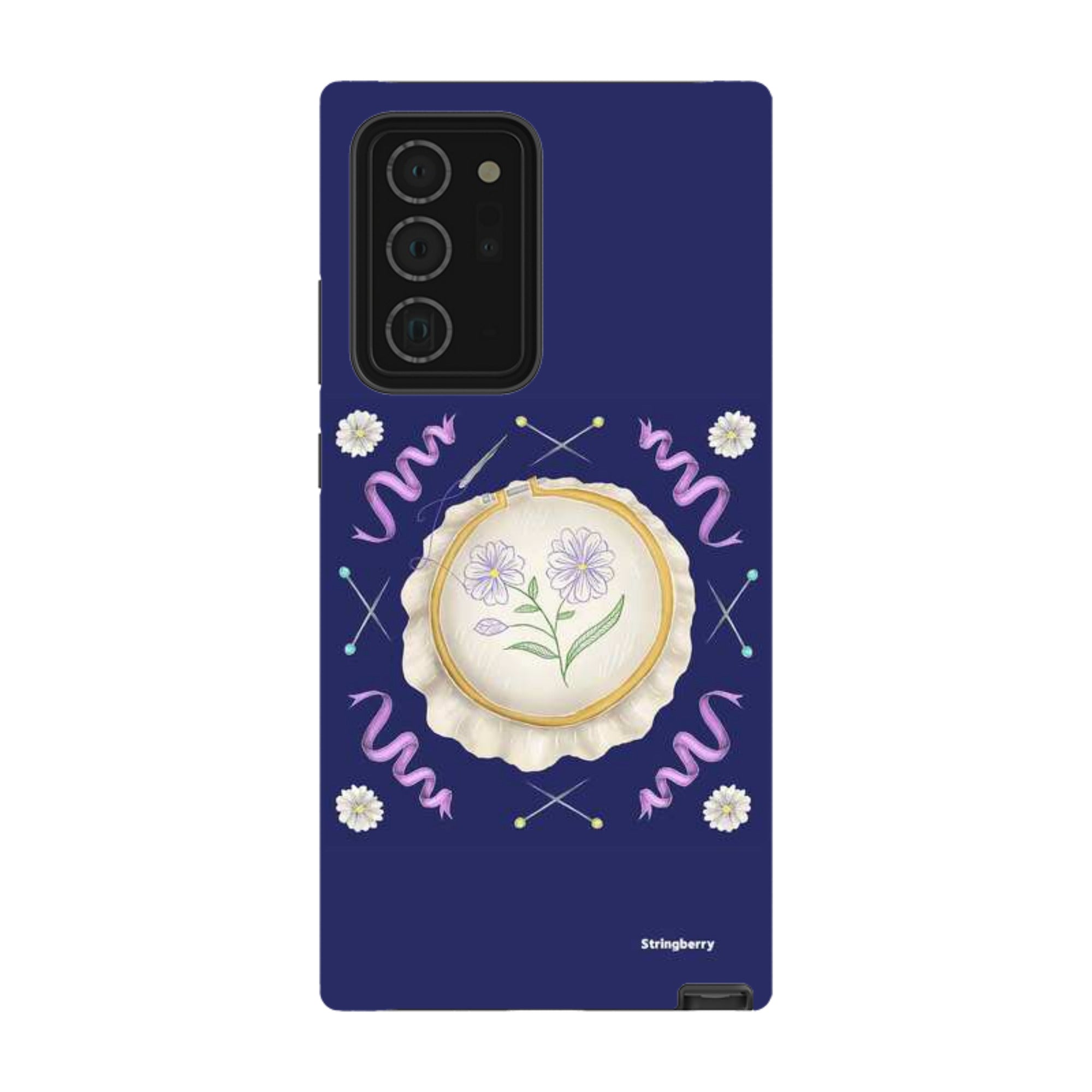 Samsung Tough Case - Daisy Needlework By Catherine Rowe