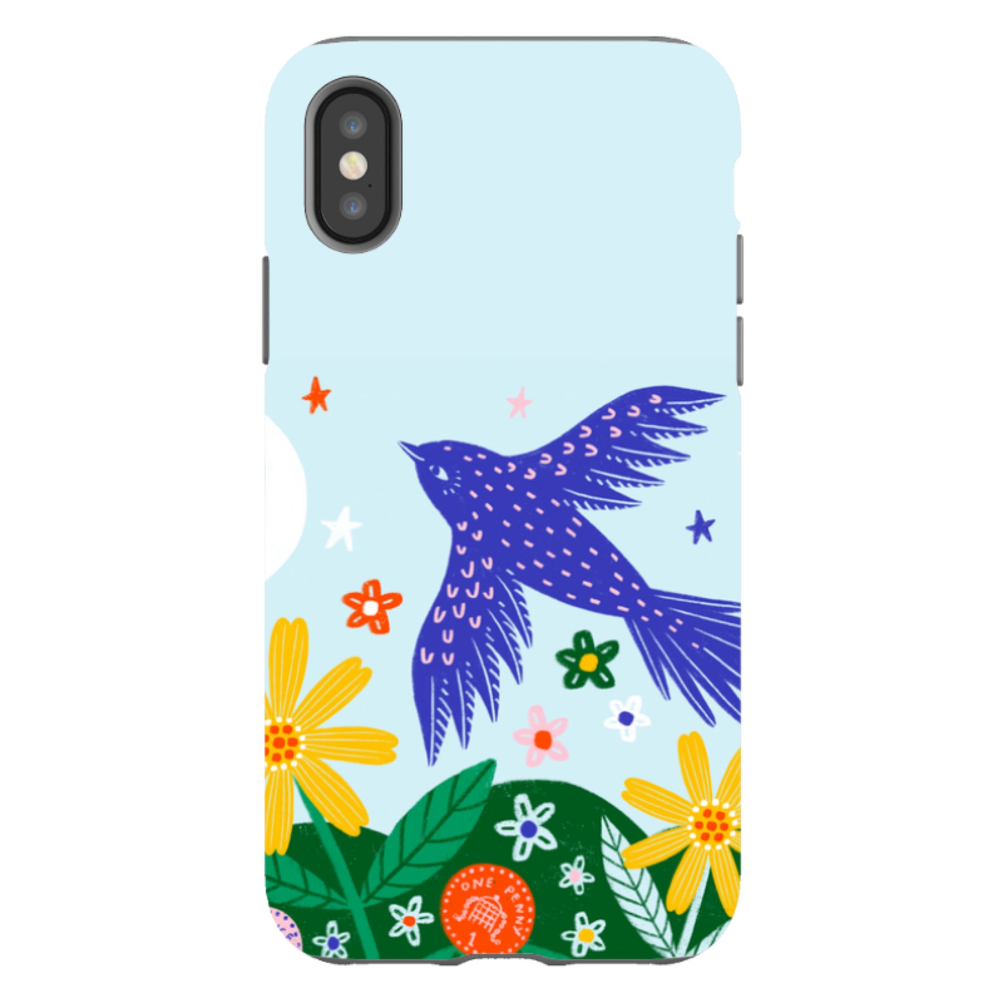 iPhone Tough Case - Bird By Lee Foster Wilson