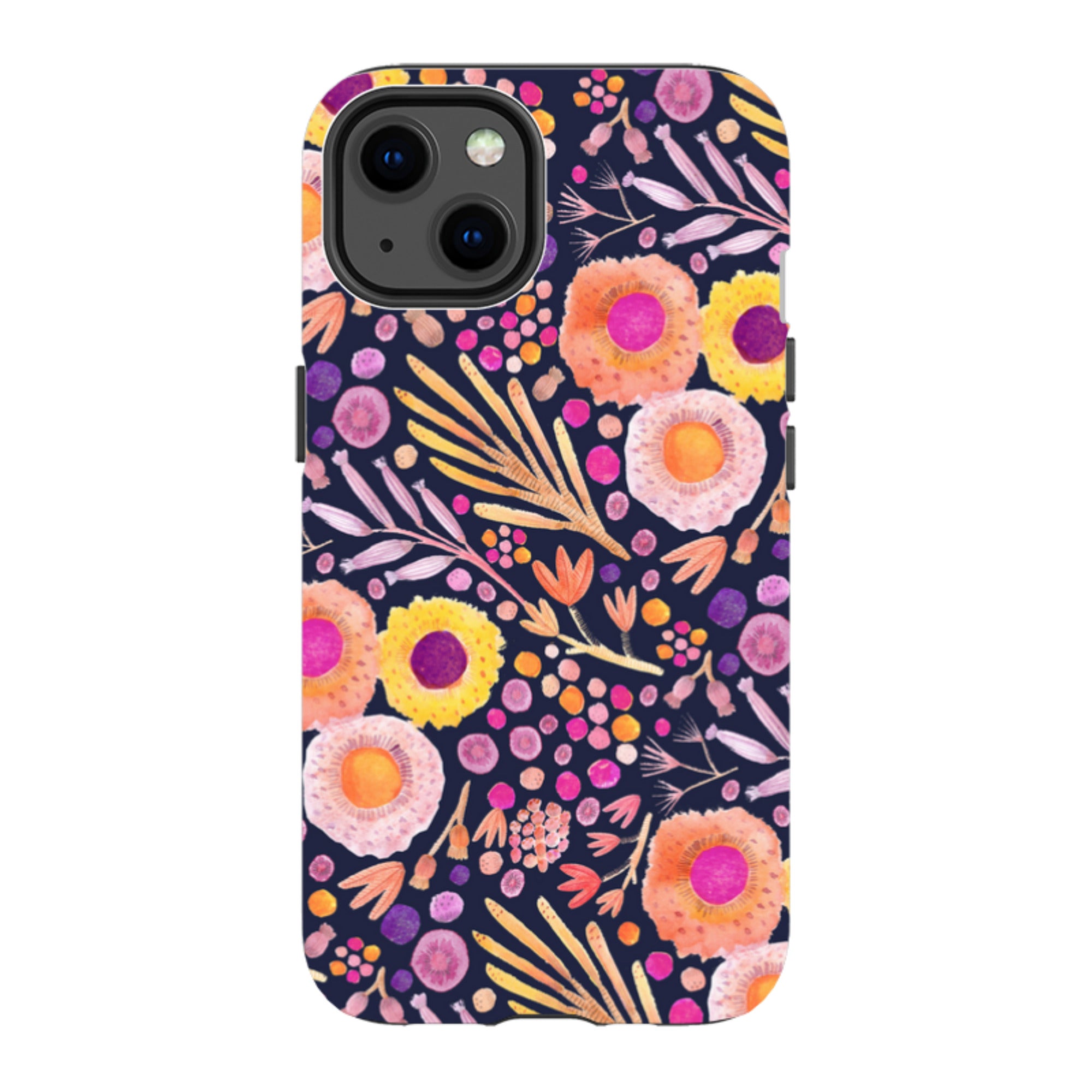 iPhone Tough Case - Floral Passion By Gabriela Larios