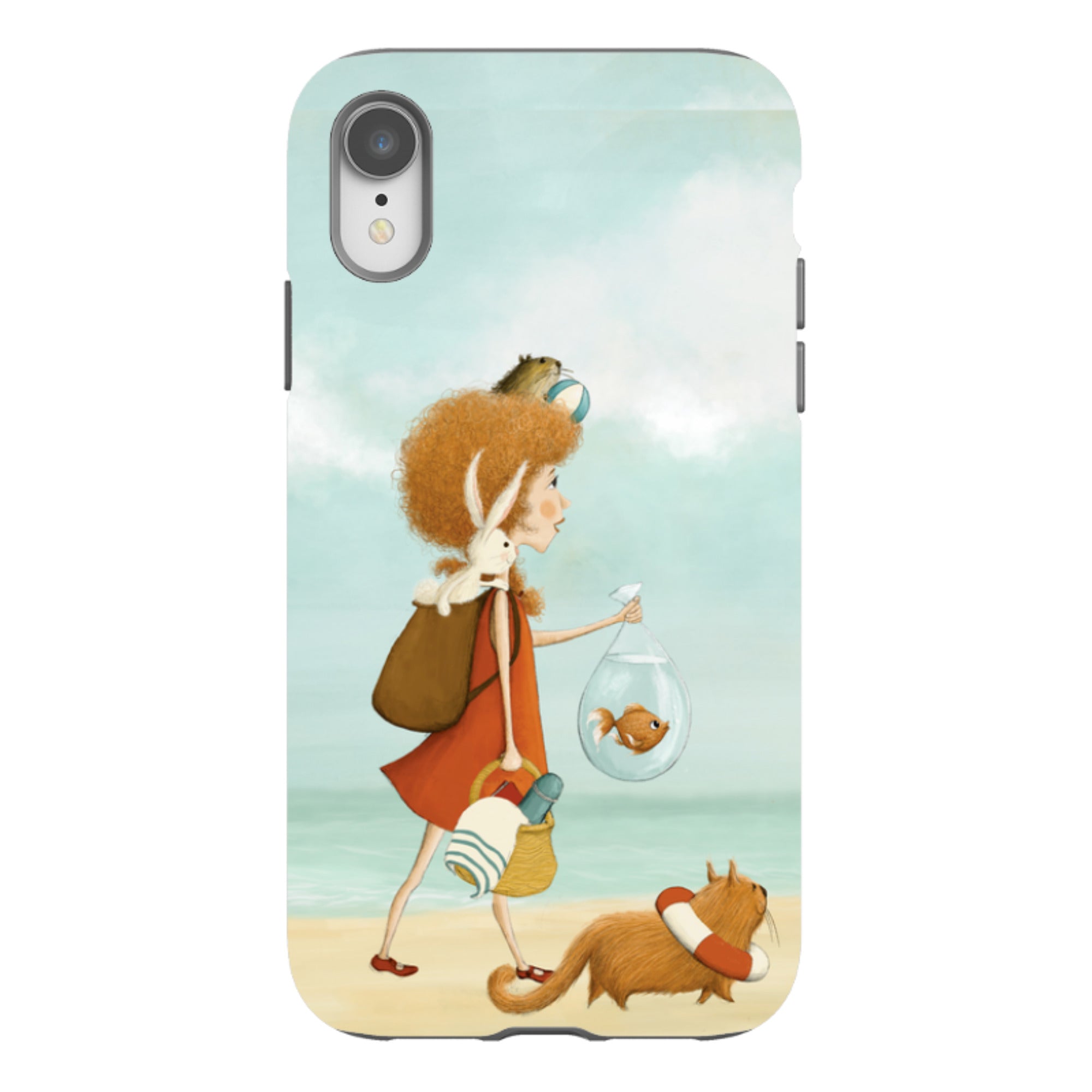 iPhone Tough Case - On Vacation By Maja Lindberg