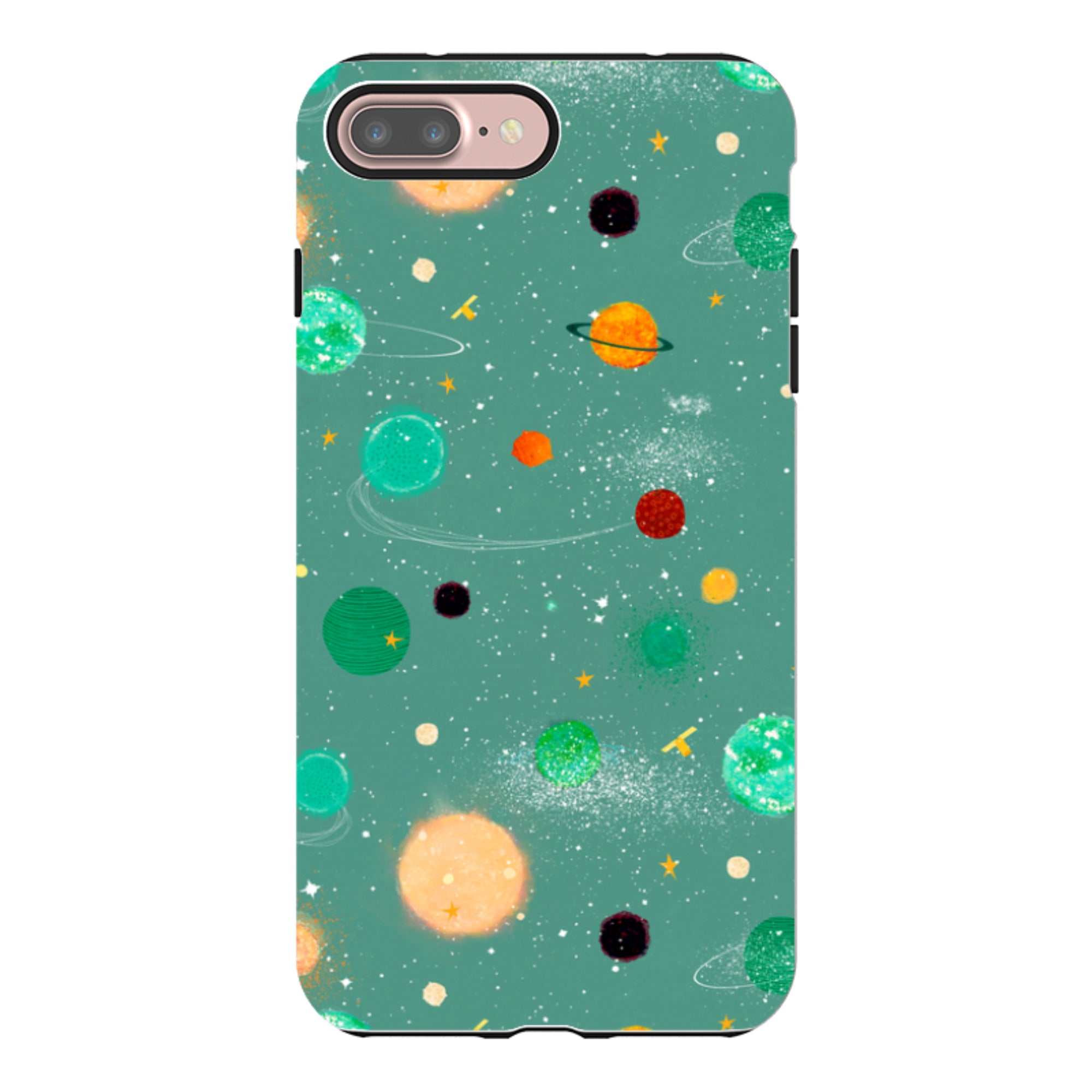 iPhone Tough Case - Far Far Away Green By Katherine Quinn