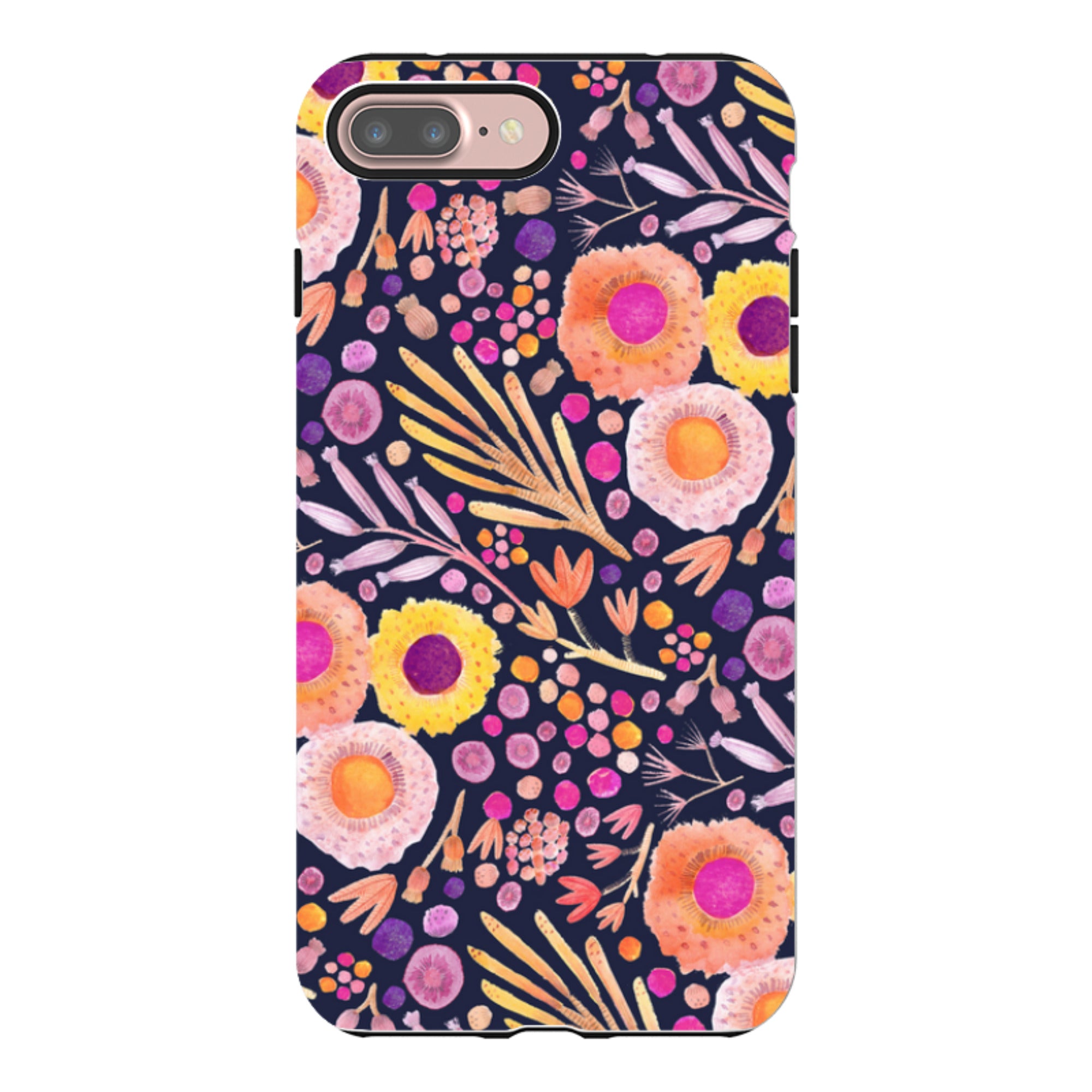 iPhone Tough Case - Floral Passion By Gabriela Larios
