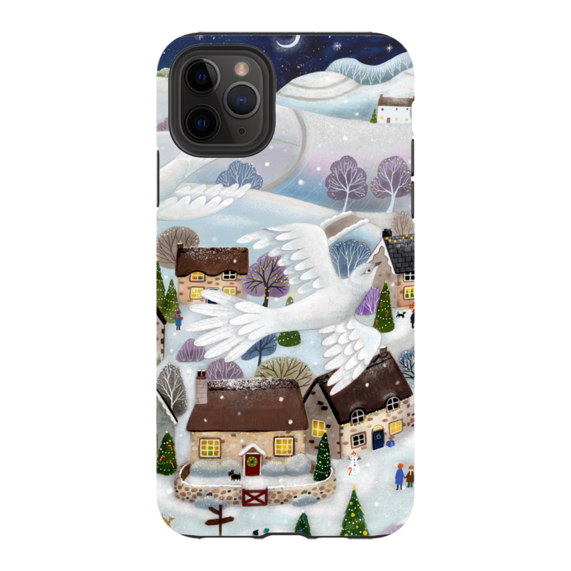 iPhone Tough Case - Advent Doves By Bex Parkin