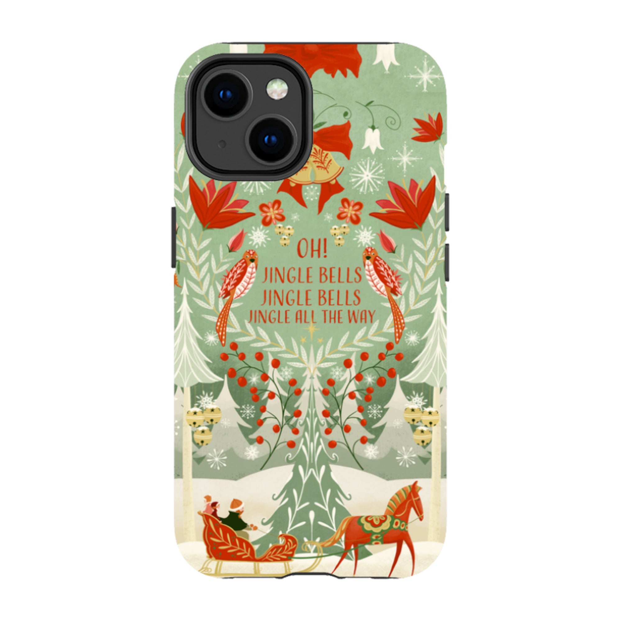 iPhone Tough Case - Jingle Bells By Maja Lindberg