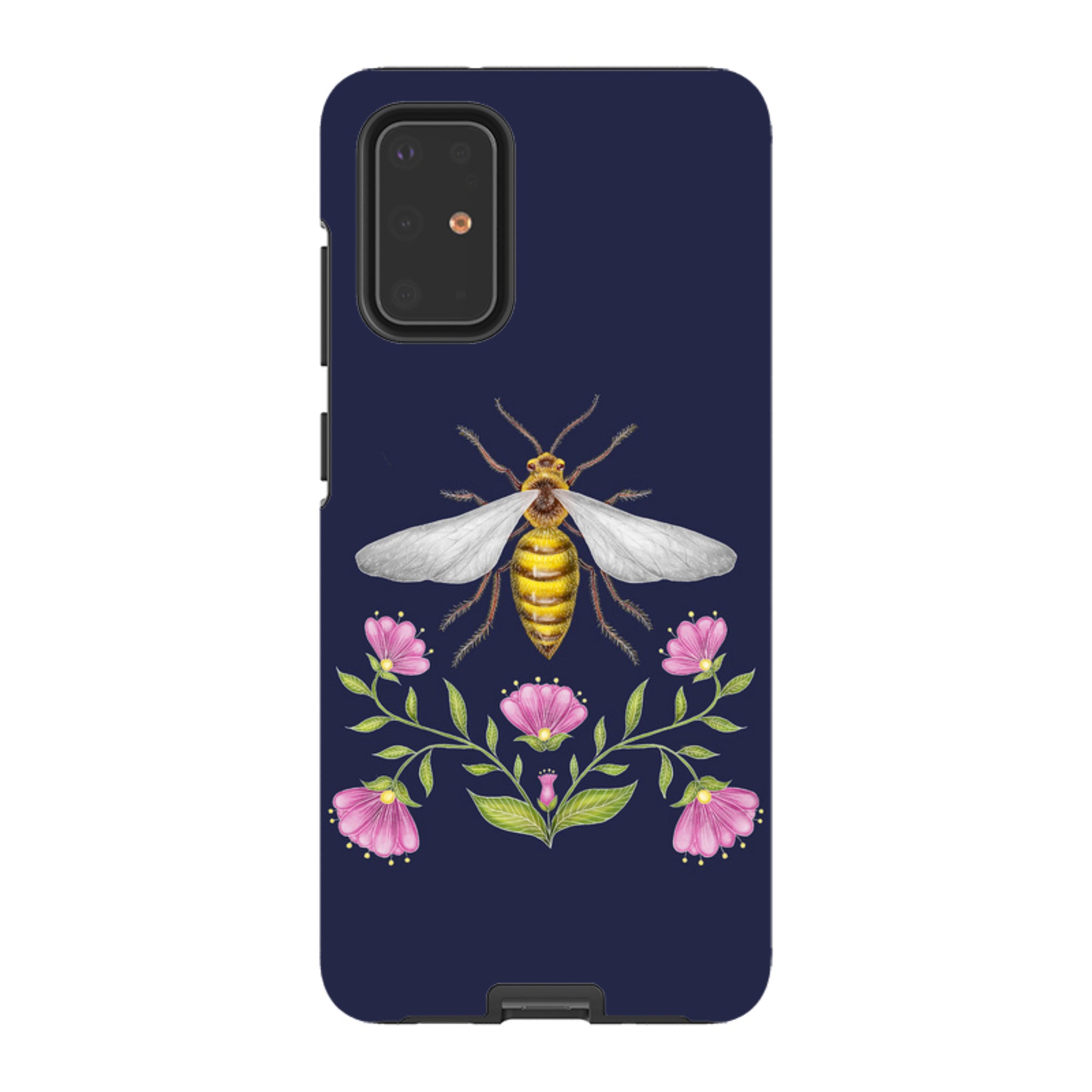 Samsung Tough Case - Wings Of Freedom Navy By Catherine Rowe