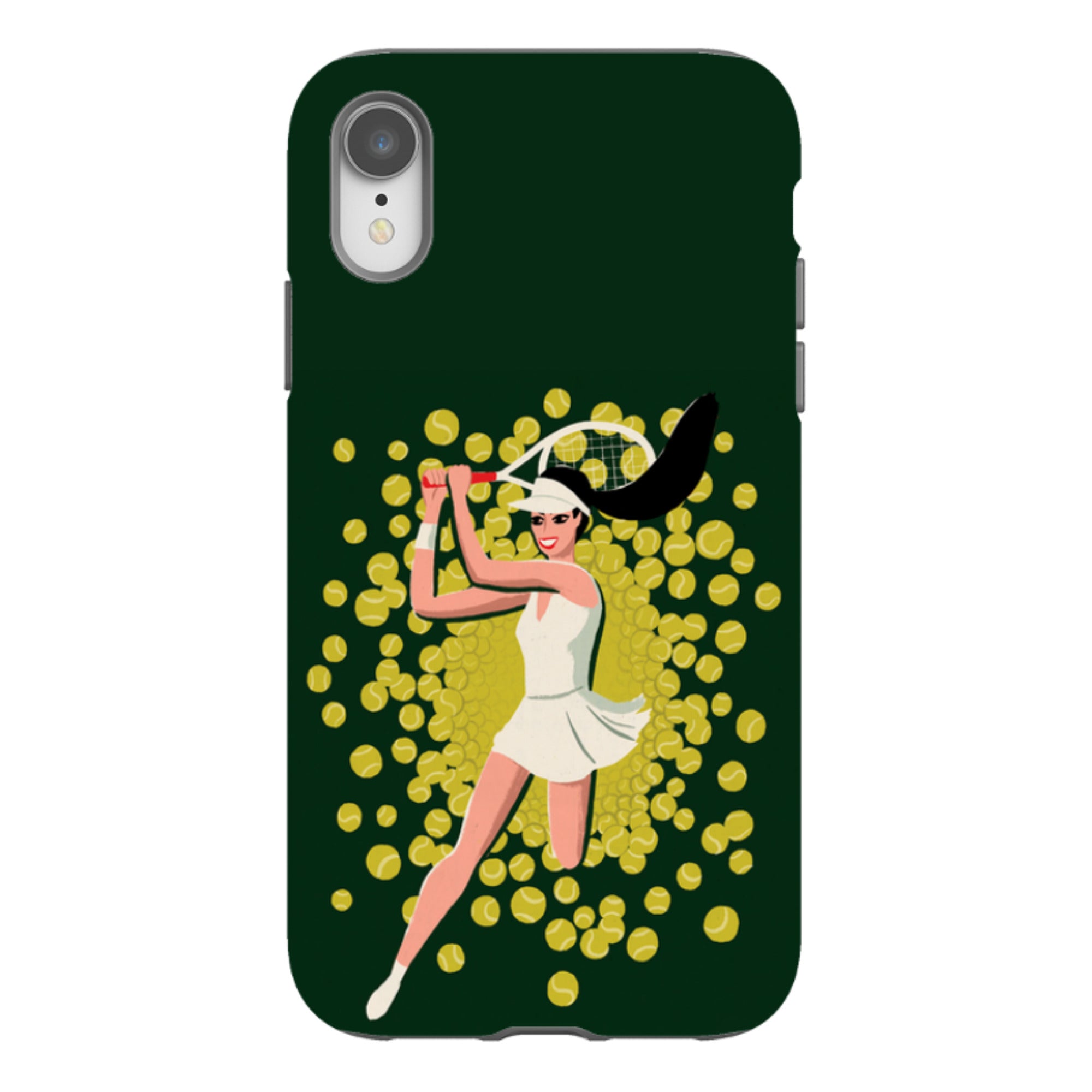 iPhone Tough Case - Tennis Burst
