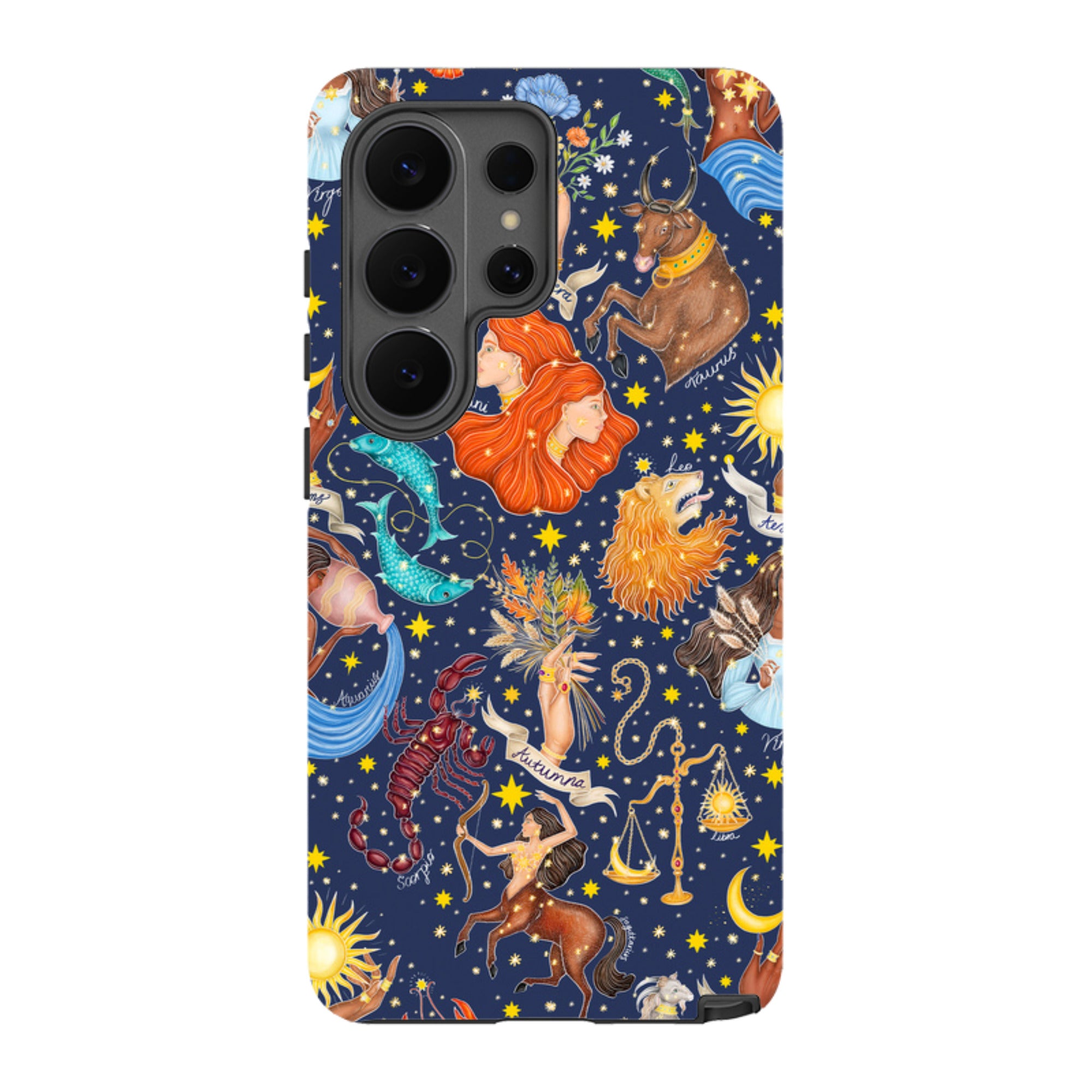 Samsung Tough Case - Zodiac Composite By Catherine Rowe
