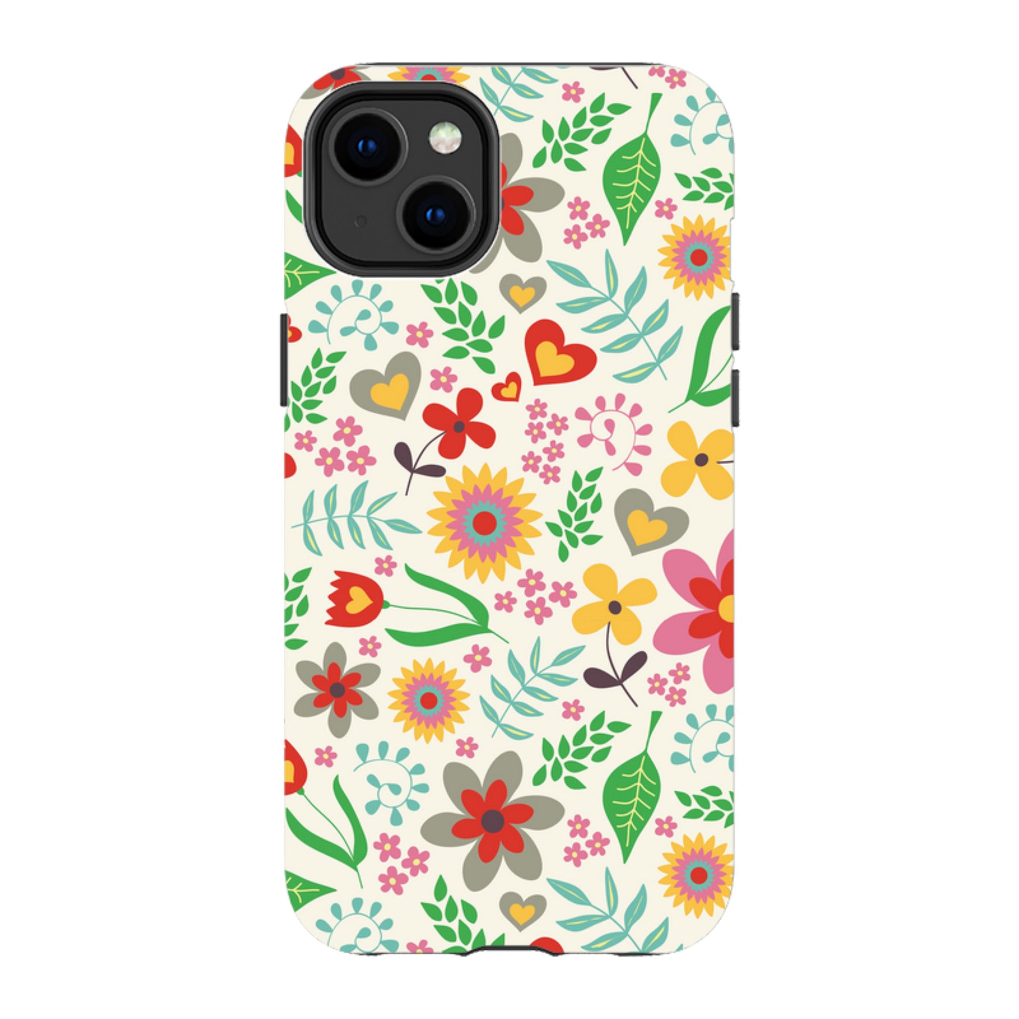iPhone Tough Case - Folky Floral By Suzy Taylor