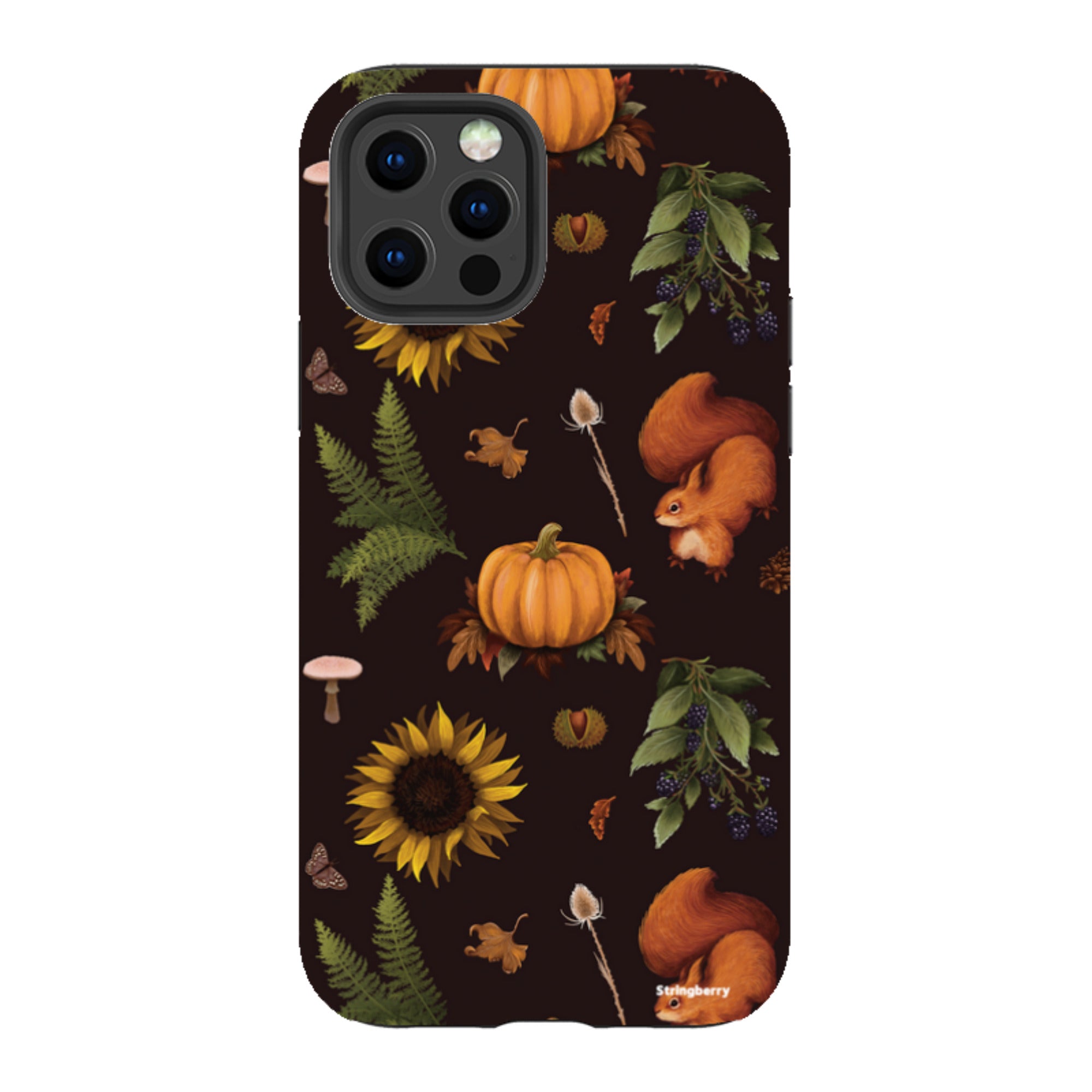iPhone Tough Case - Autumn Pattern I By Anna Stead