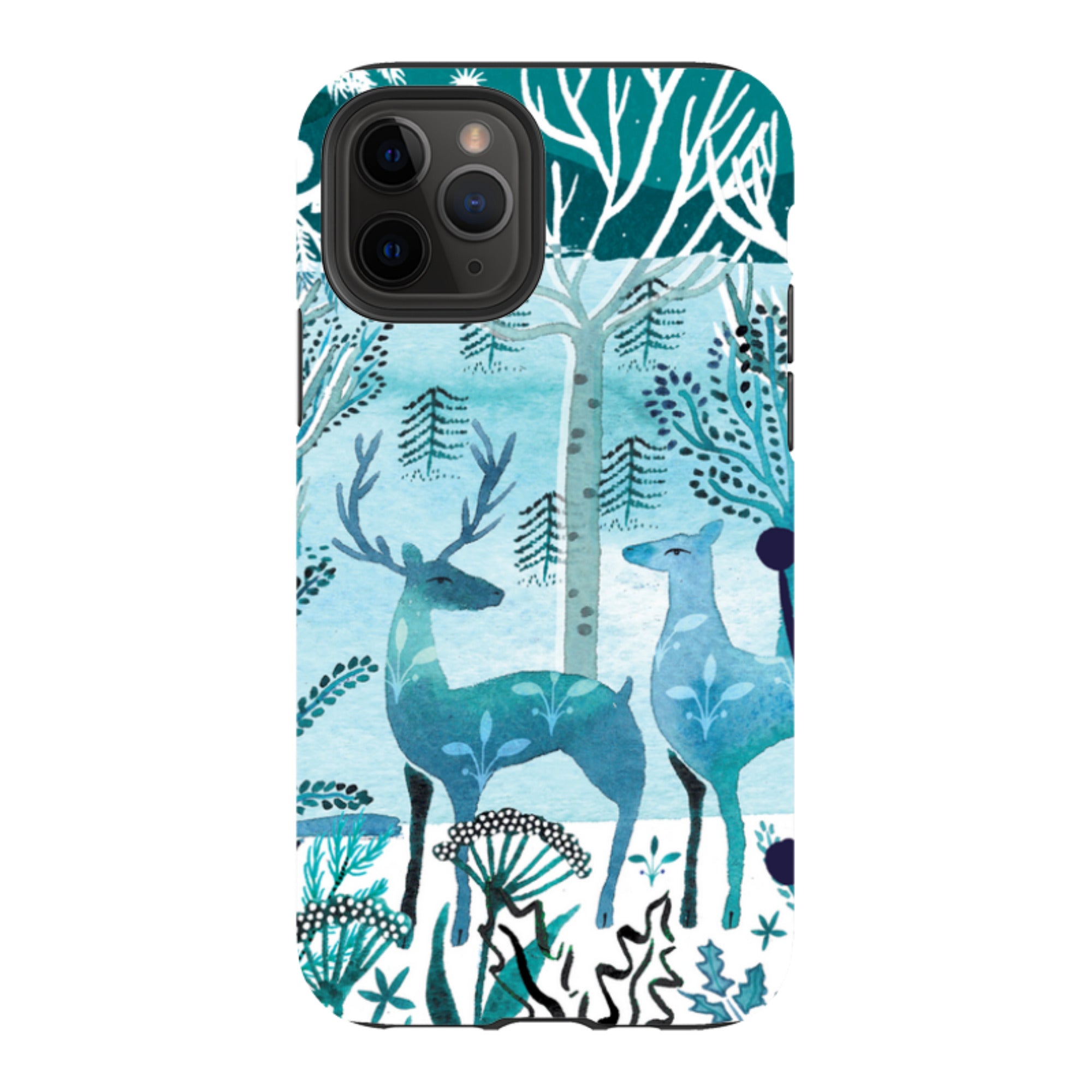 iPhone Tough Case - Frosted Branches By Emma Frances Grant