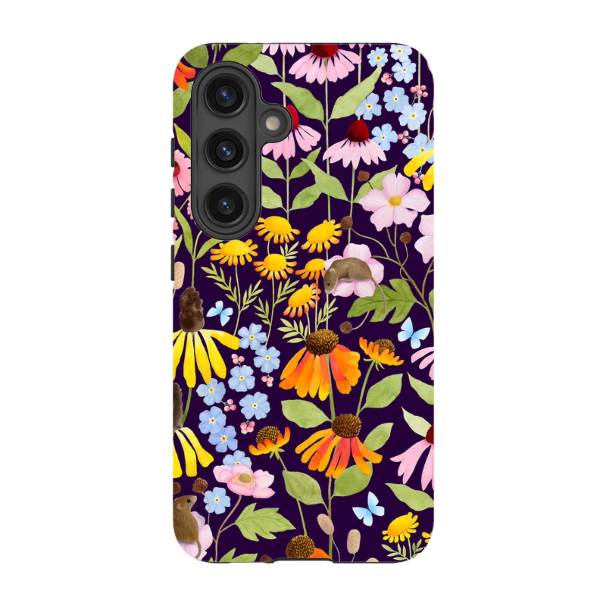 Samsung Tough Case - Mice And Wildflowers By Bex Parkin