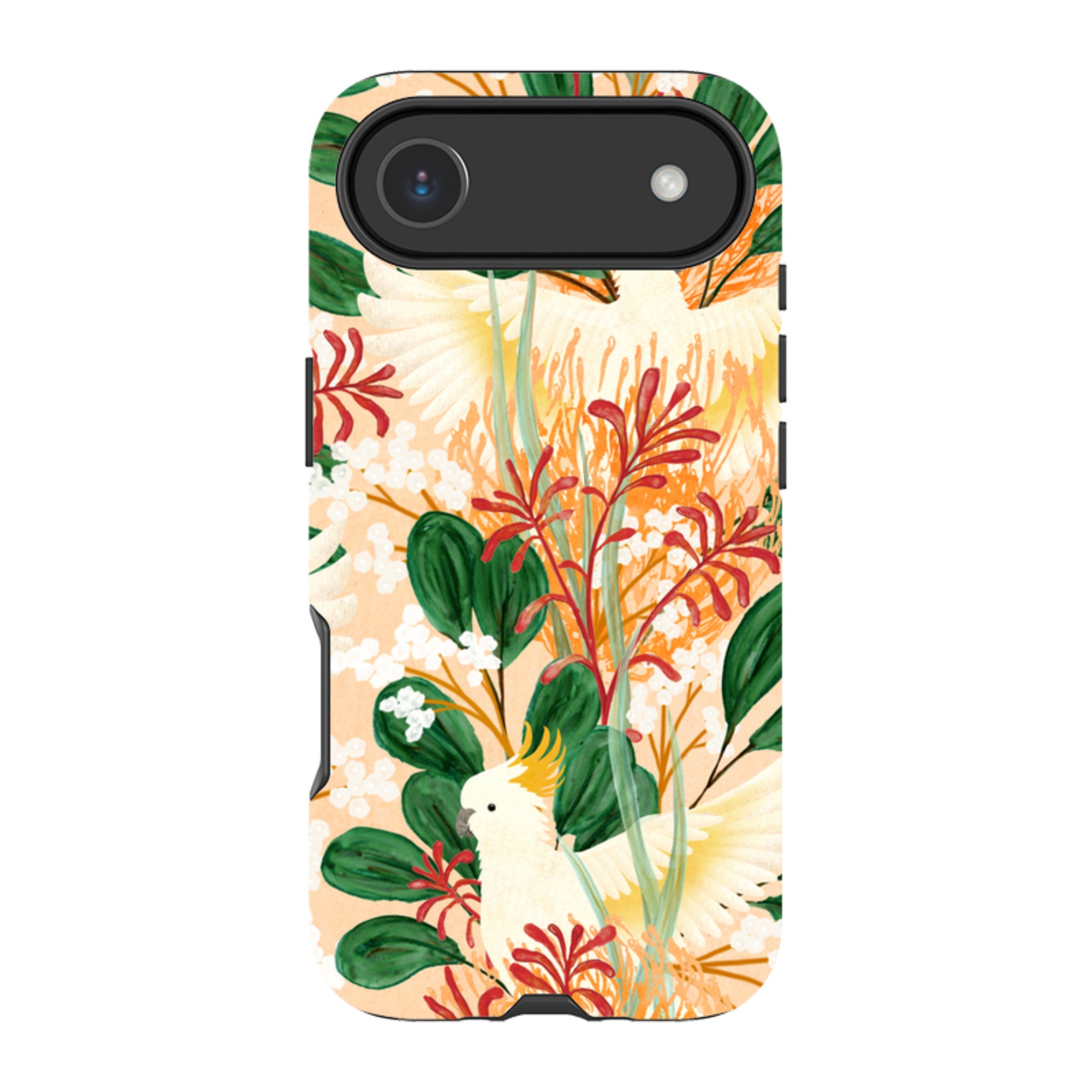 iPhone Tough Case - Cockatoo By Katherine Quinn
