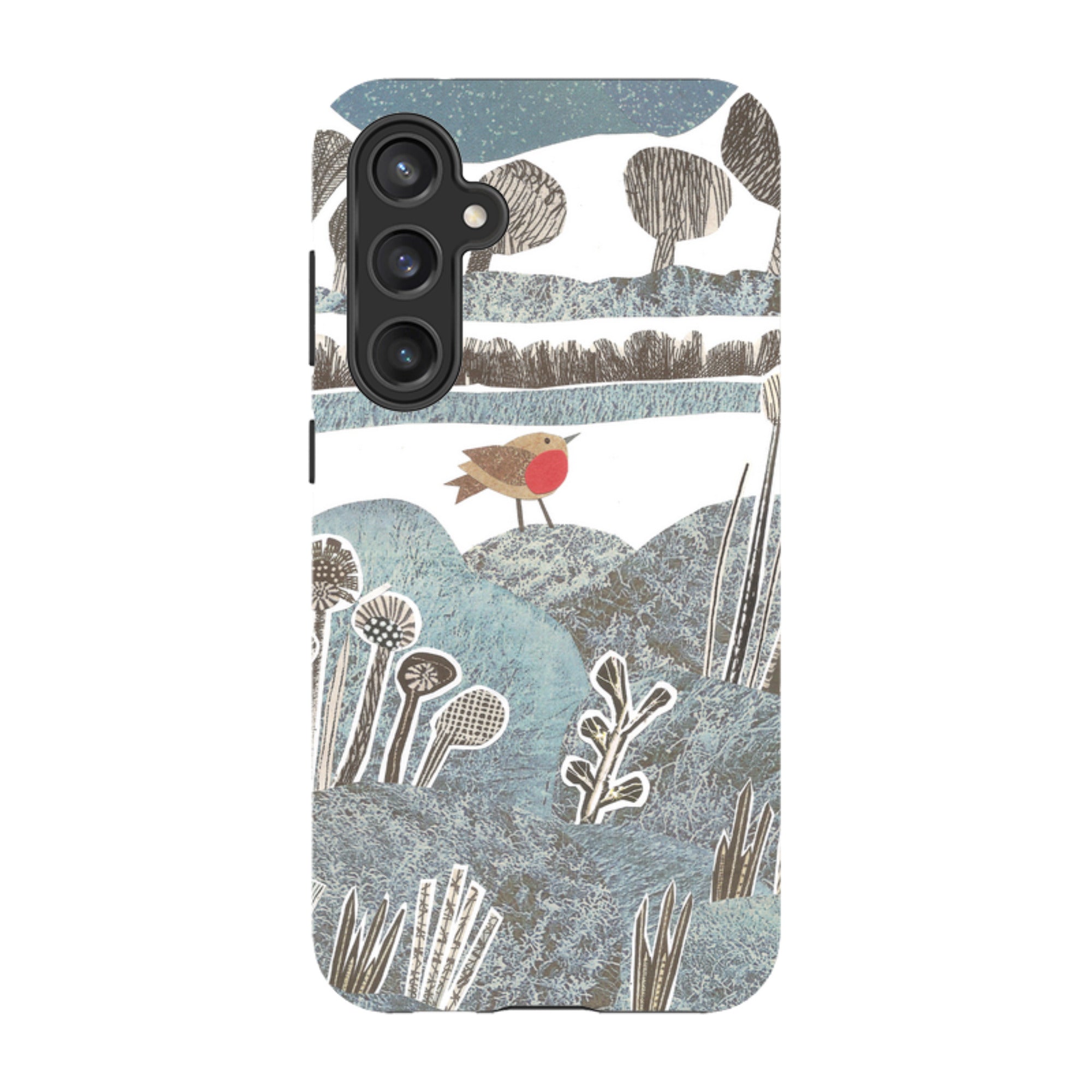 Samsung Tough Case - Frost Robin By Jane Robbins
