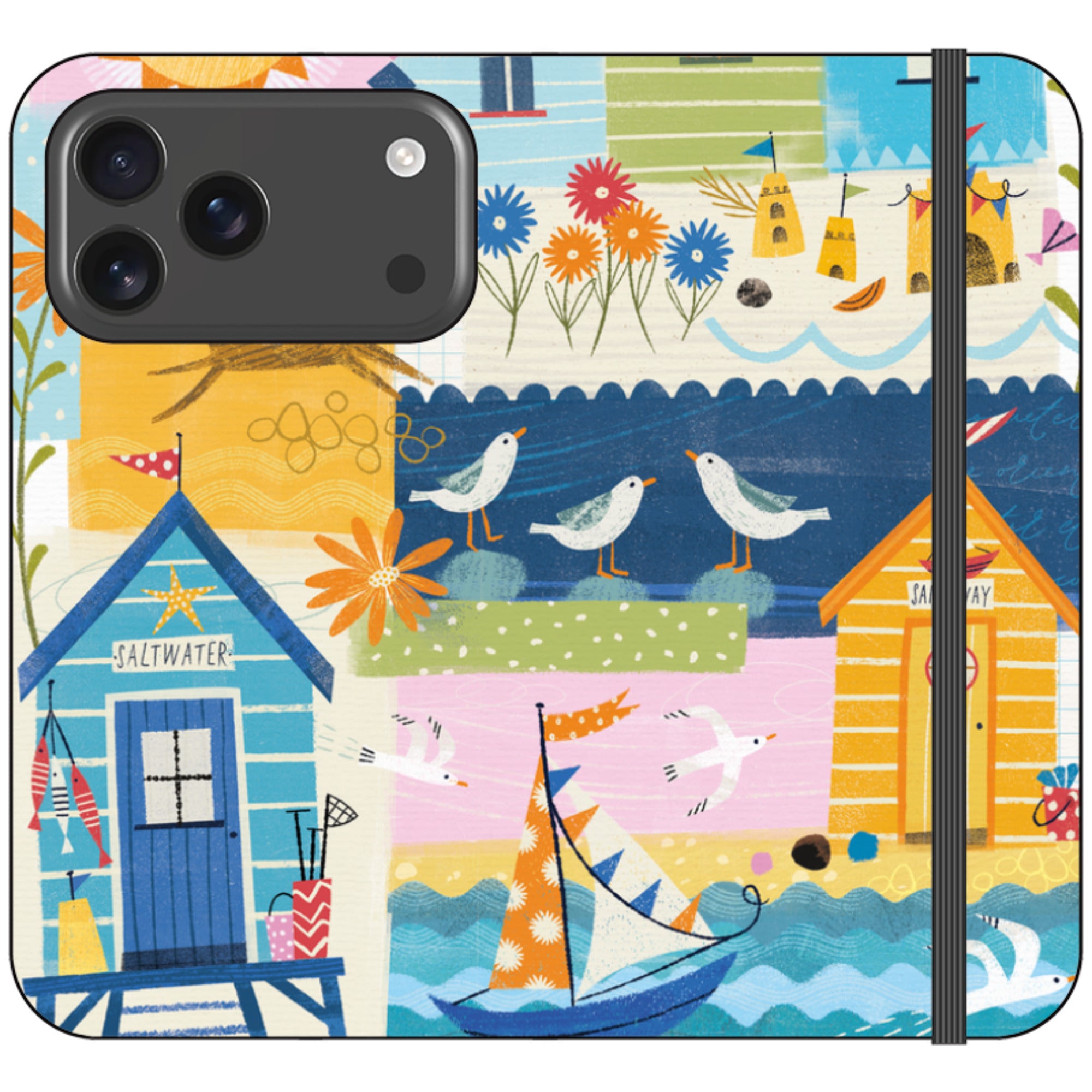 Sunny Days Wallet Case By Ali Brookes